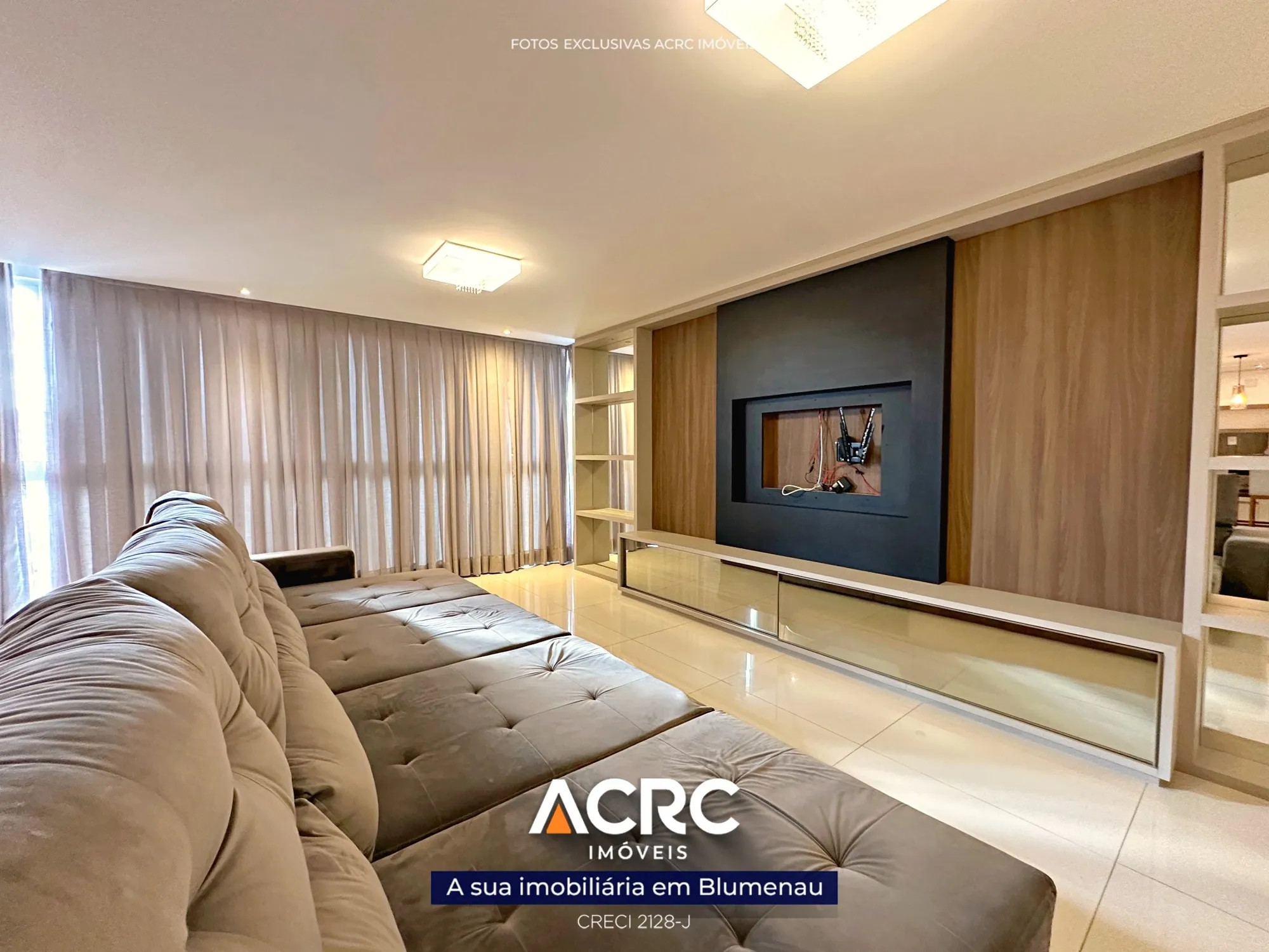 ACRC Imóveis - AP10071 - Apartamento para Locação no Bairro Vorstadt em Blumenau — foto 3