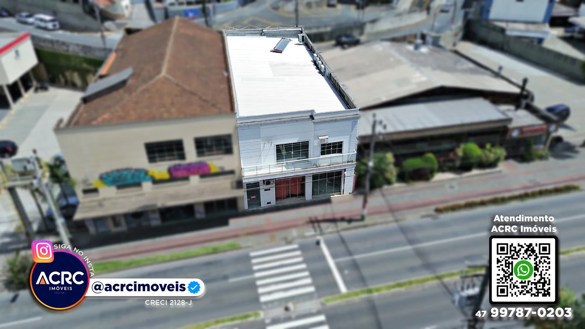 ACRC Imóveis - SA01371 - Sala comercial a Venda no Bairro Centro de Blumenau — foto 2