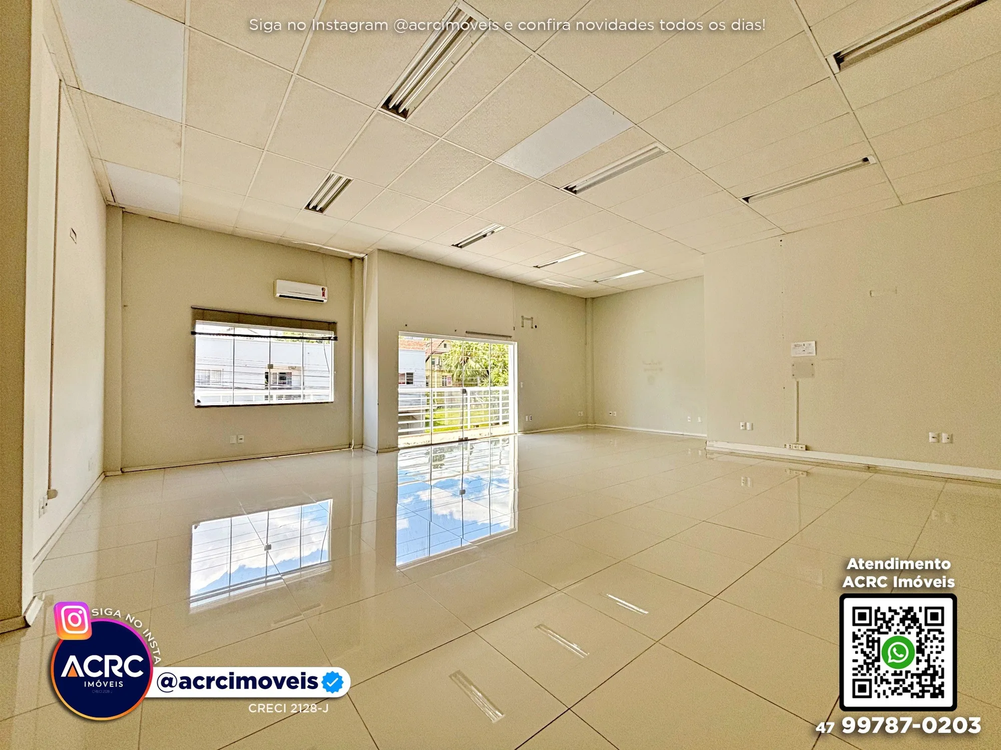 ACRC Imóveis - SA01371 - Sala comercial a Venda no Bairro Centro de Blumenau — foto 7