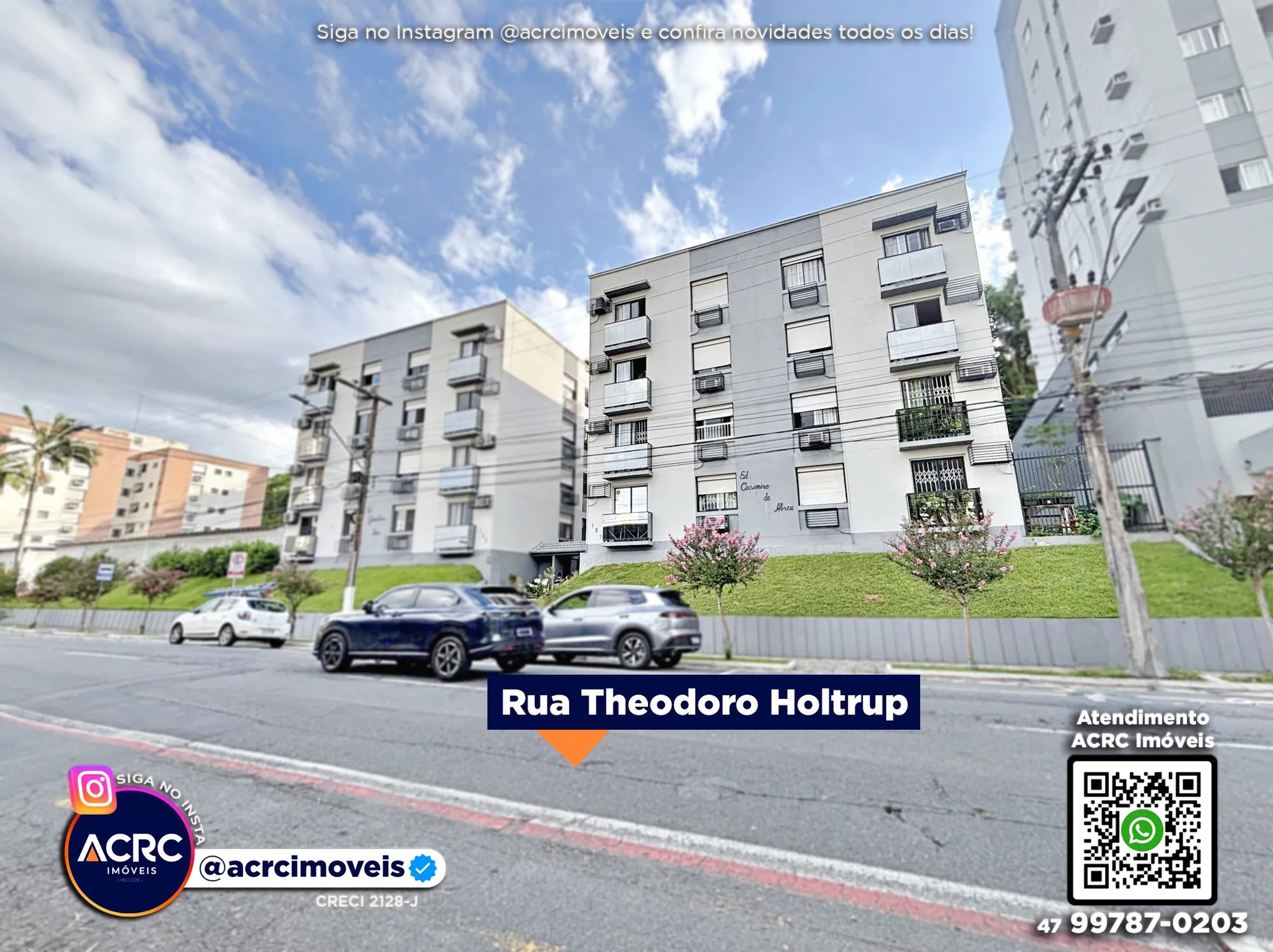 ACRC Imóveis - AP10068 - Apartamento a Venda no Bairro Vila Nova em Blumenau - foto 1