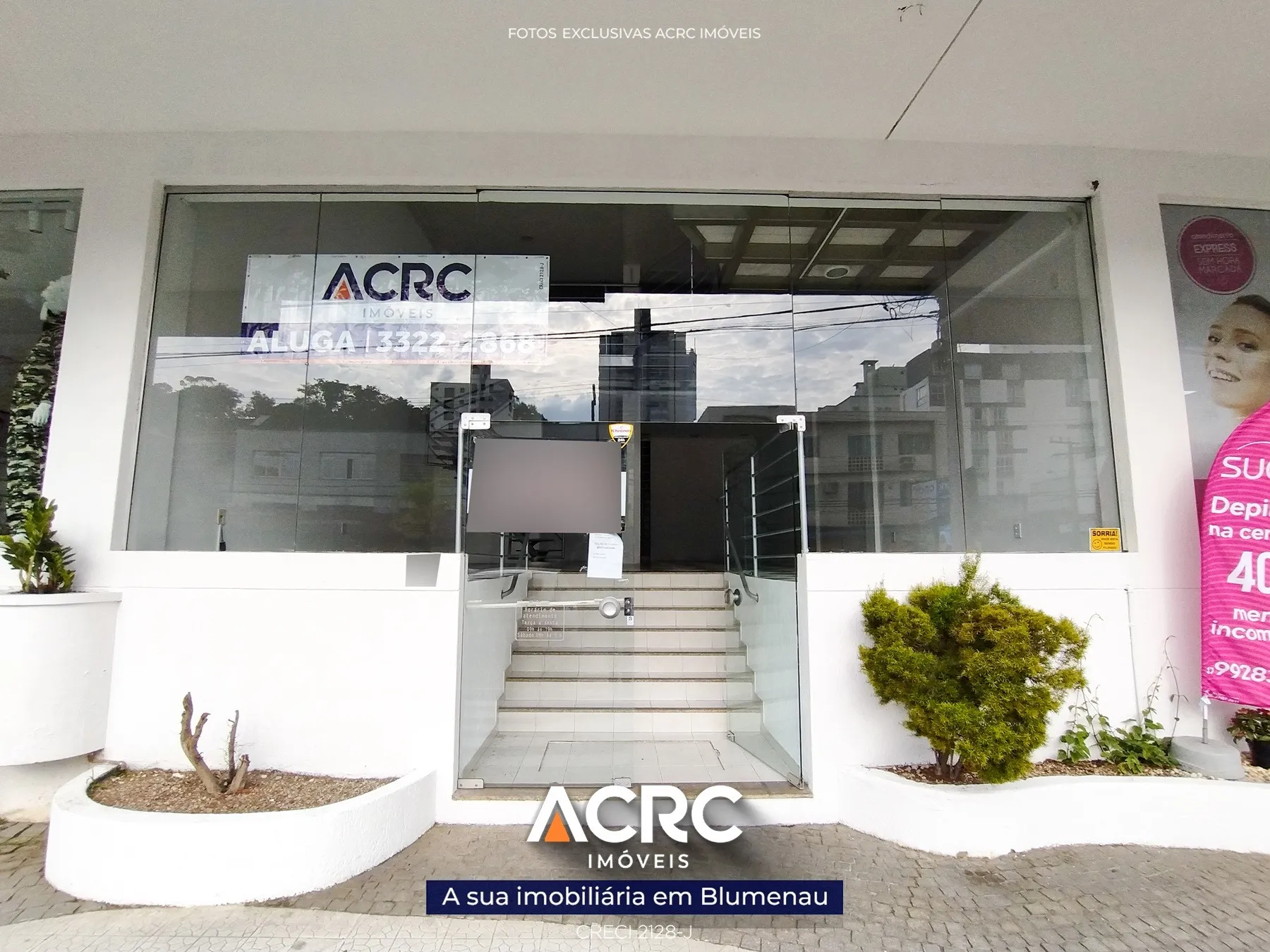 ACRC Imóveis - LJ00525 - Loja Comercial para Locação no Bairro Victor Konder em Blumenau - foto 1