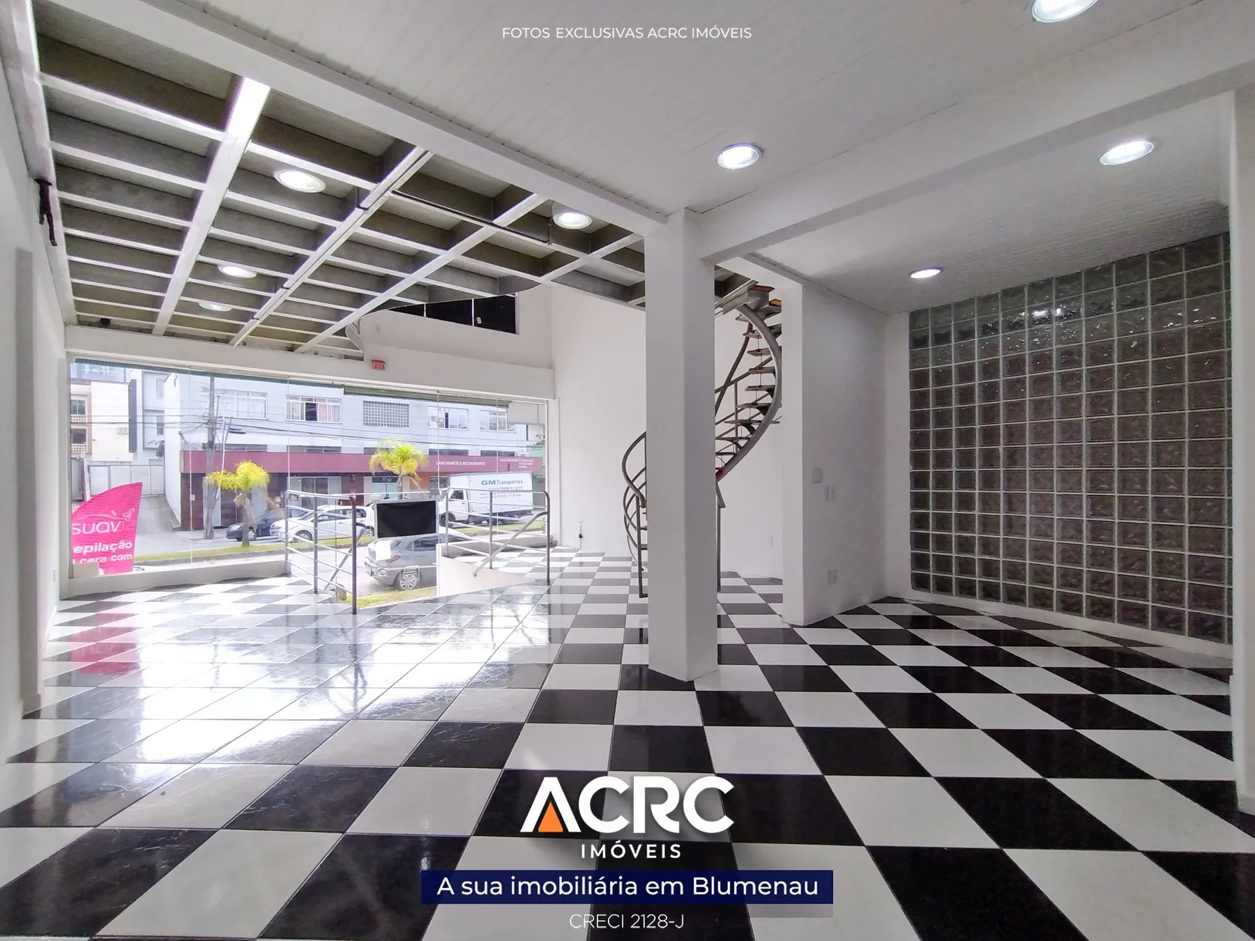 ACRC Imóveis - LJ00525 - Loja Comercial para Locação no Bairro Victor Konder em Blumenau — foto 2