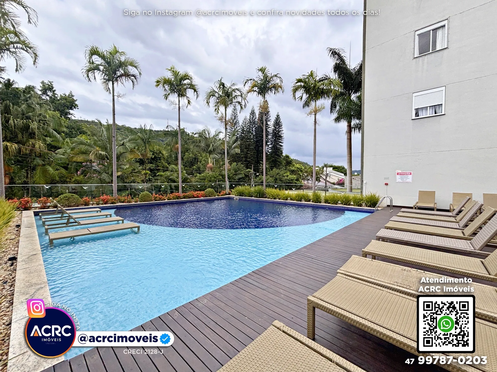 ACRC Imóveis - AP10066 - Apartamento a Venda no Bairro Boa Vista em Blumenau — foto 2