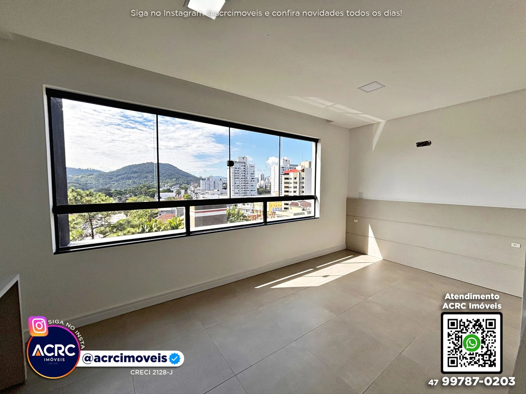 ACRC Imóveis - AP10065 - Apartamento Loft para Locação no Bairro Itoupava Seca em Blumenau — foto 3