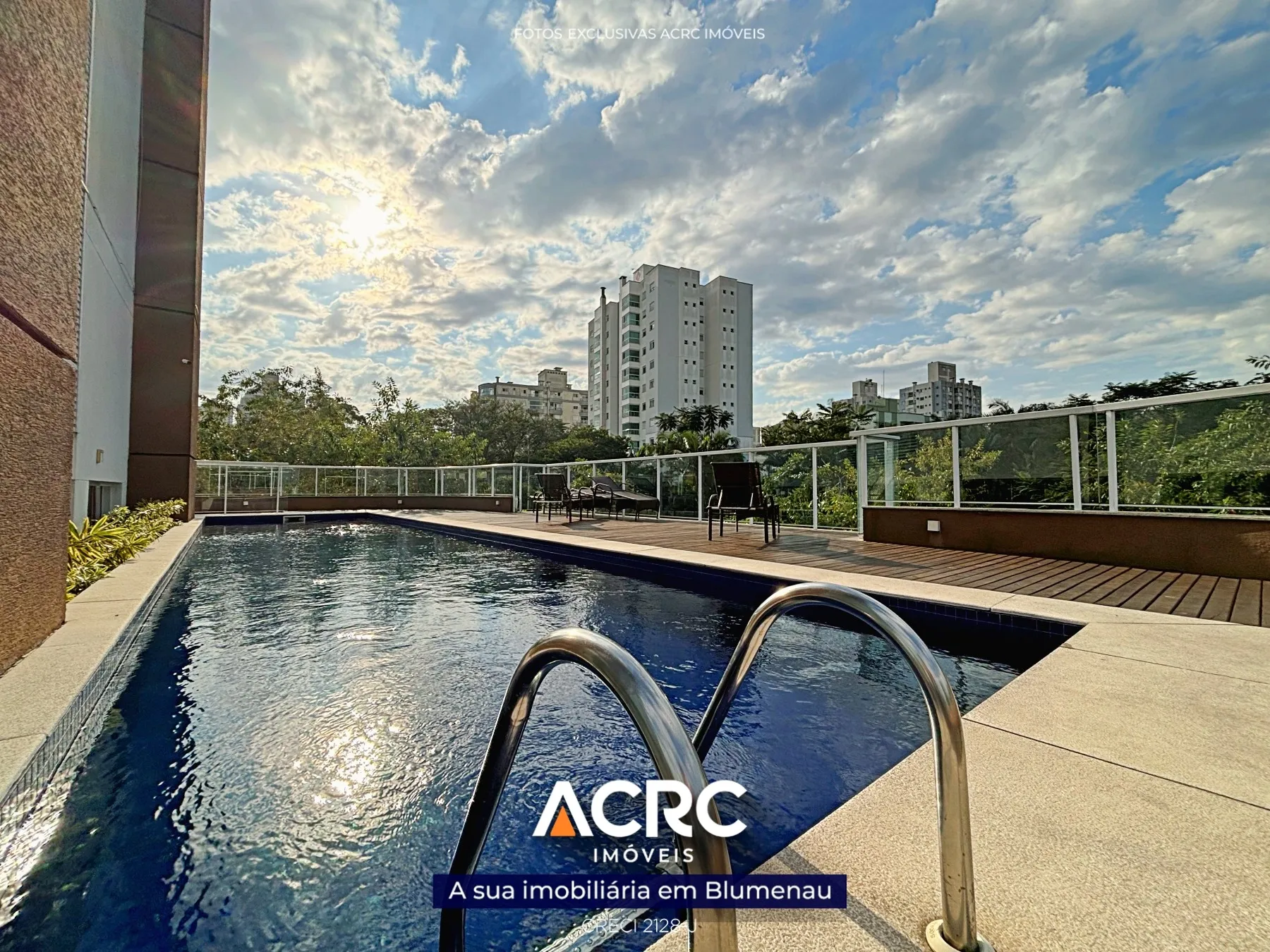 ACRC Imóveis - AP10064 - Apartamento para Locação no Bairro Centro em Blumenau — foto 2