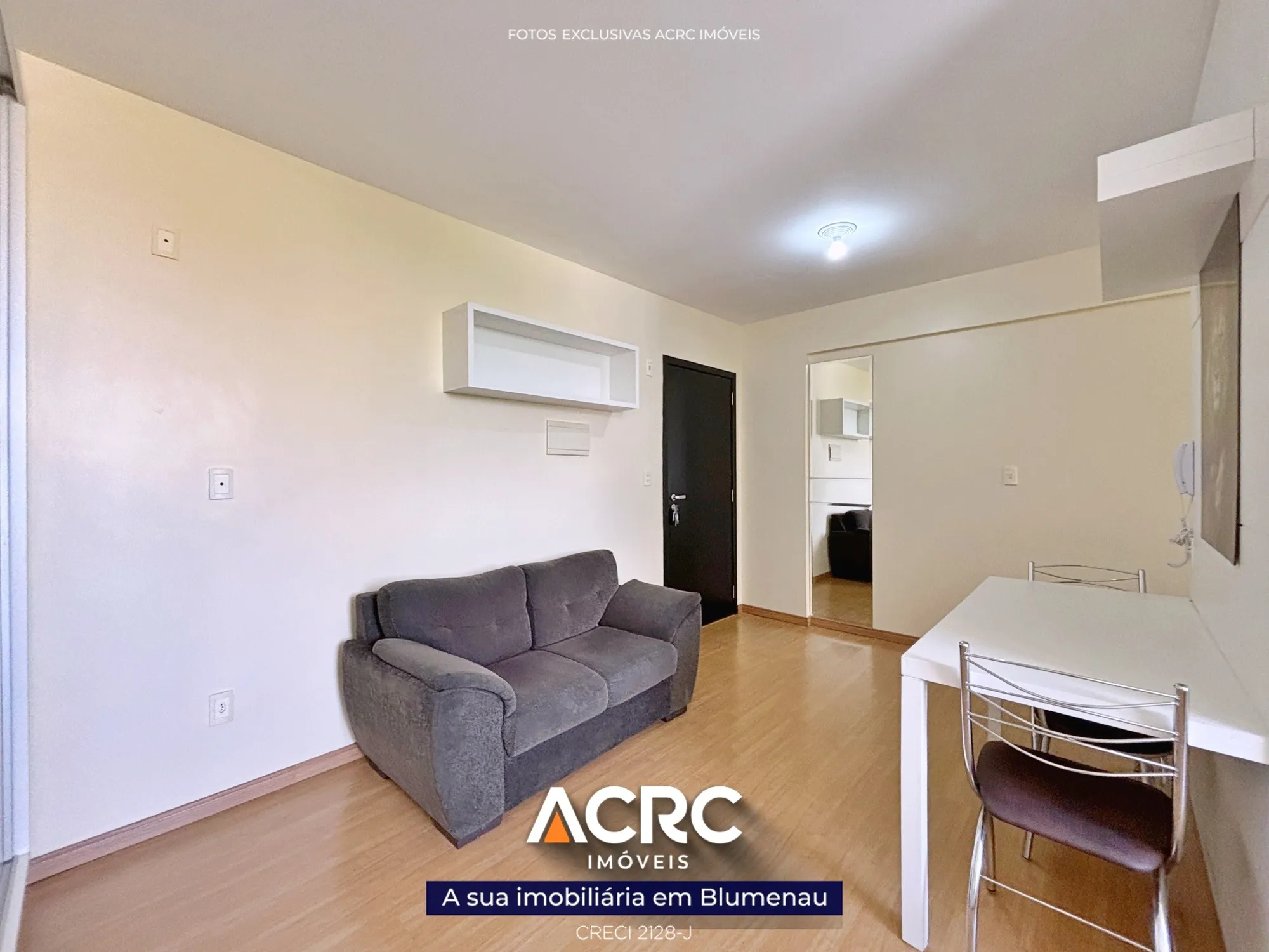 ACRC Imóveis - AP10064 - Apartamento para Locação no Bairro Centro em Blumenau — foto 4