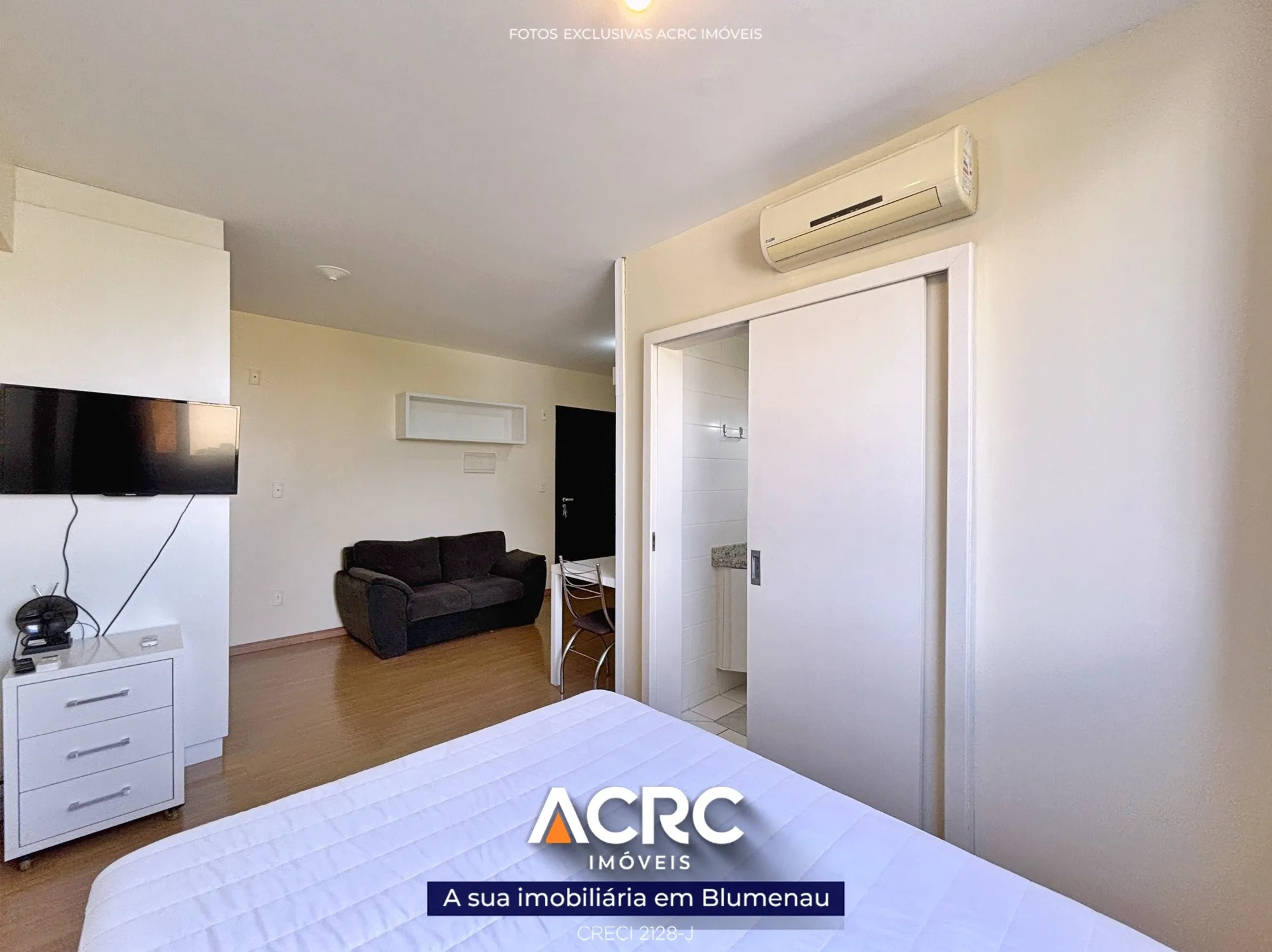 ACRC Imóveis - AP10064 - Apartamento para Locação no Bairro Centro em Blumenau — foto 6
