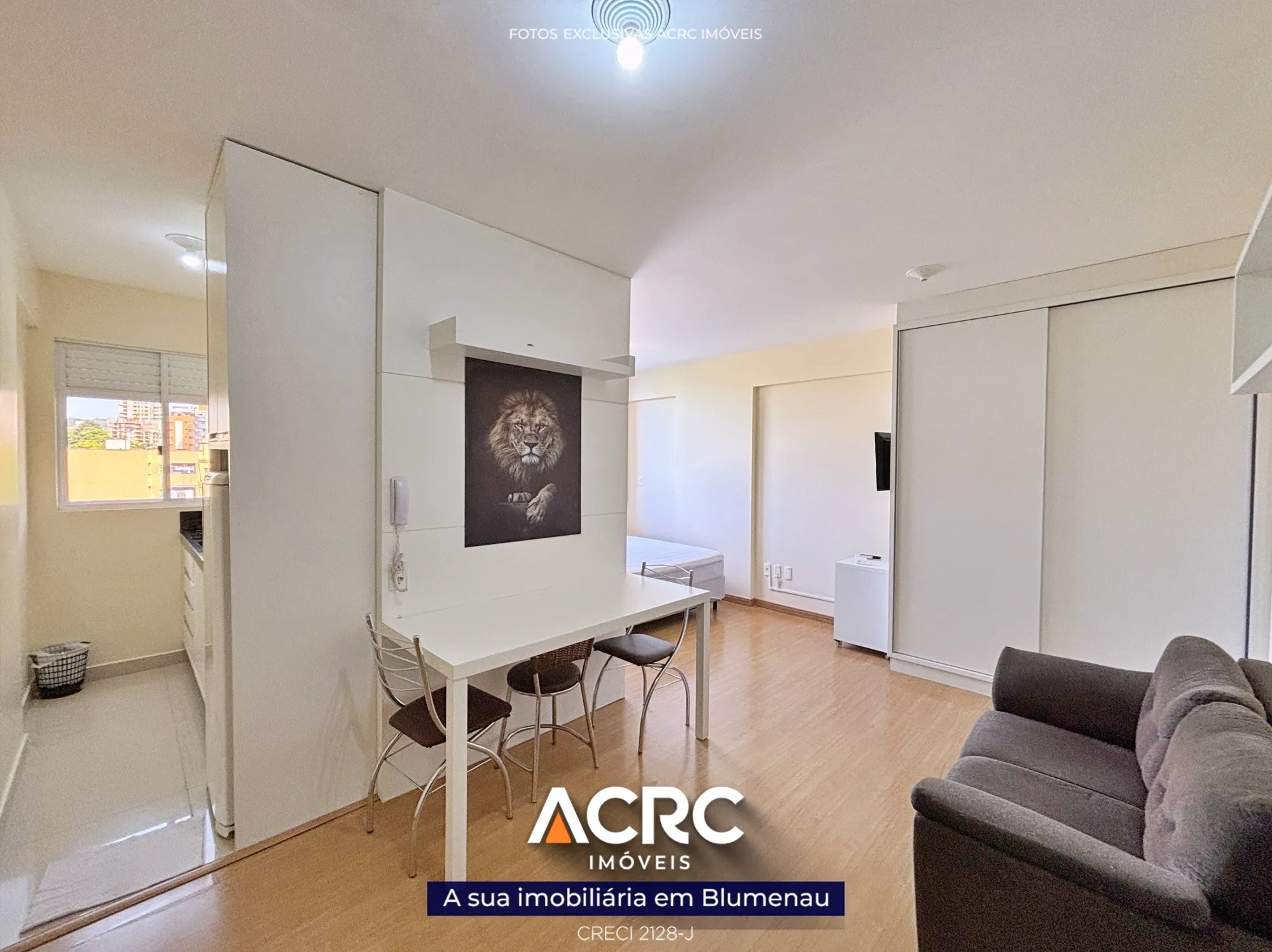 ACRC Imóveis - AP10064 - Apartamento para Locação no Bairro Centro em Blumenau - foto 1