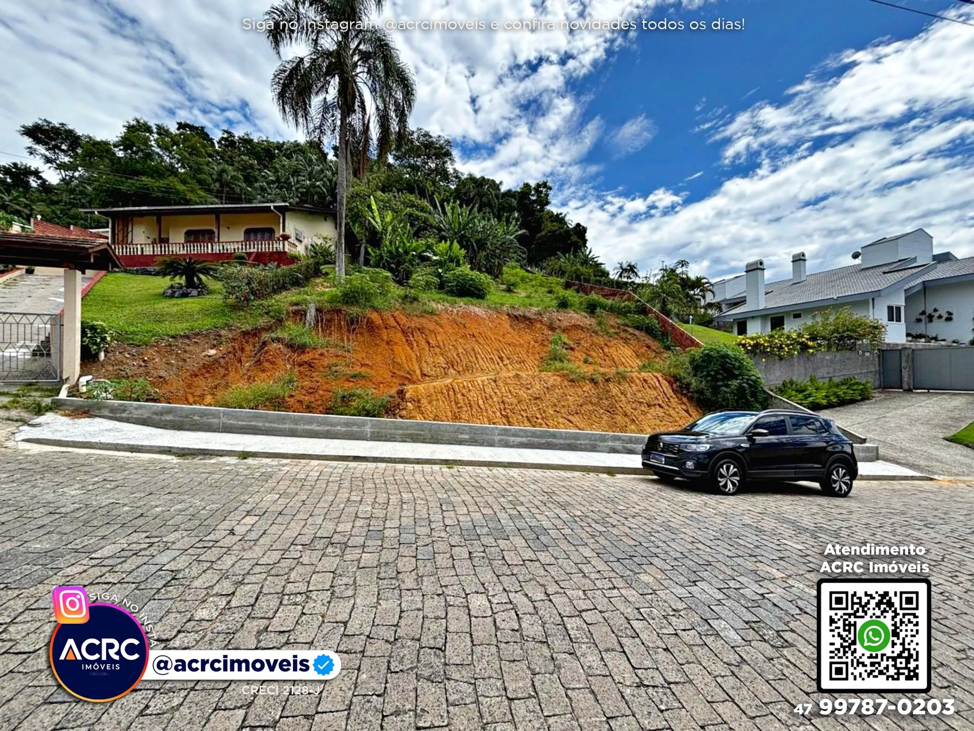 ACRC Imóveis - TE01344 - Terreno com um total de 1.108,45m a Venda no Bairro Itoupava Seca em Blumenau — foto 2