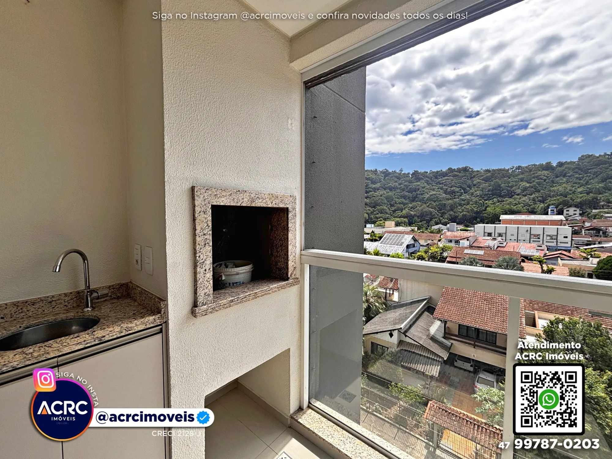 ACRC Imóveis - AP10057 - Apartamento a Venda no Bairro Água Verde em Blumenau — foto 4