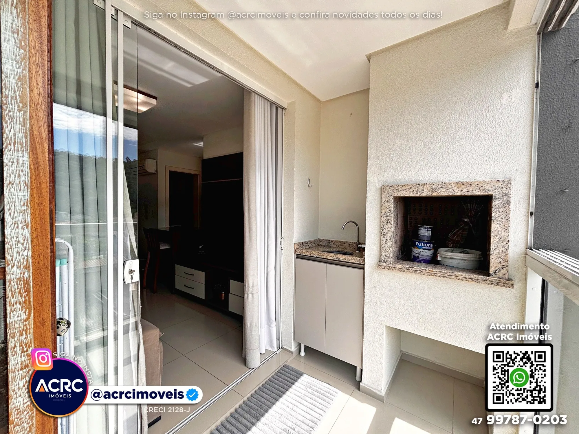ACRC Imóveis - AP10057 - Apartamento a Venda no Bairro Água Verde em Blumenau — foto 6