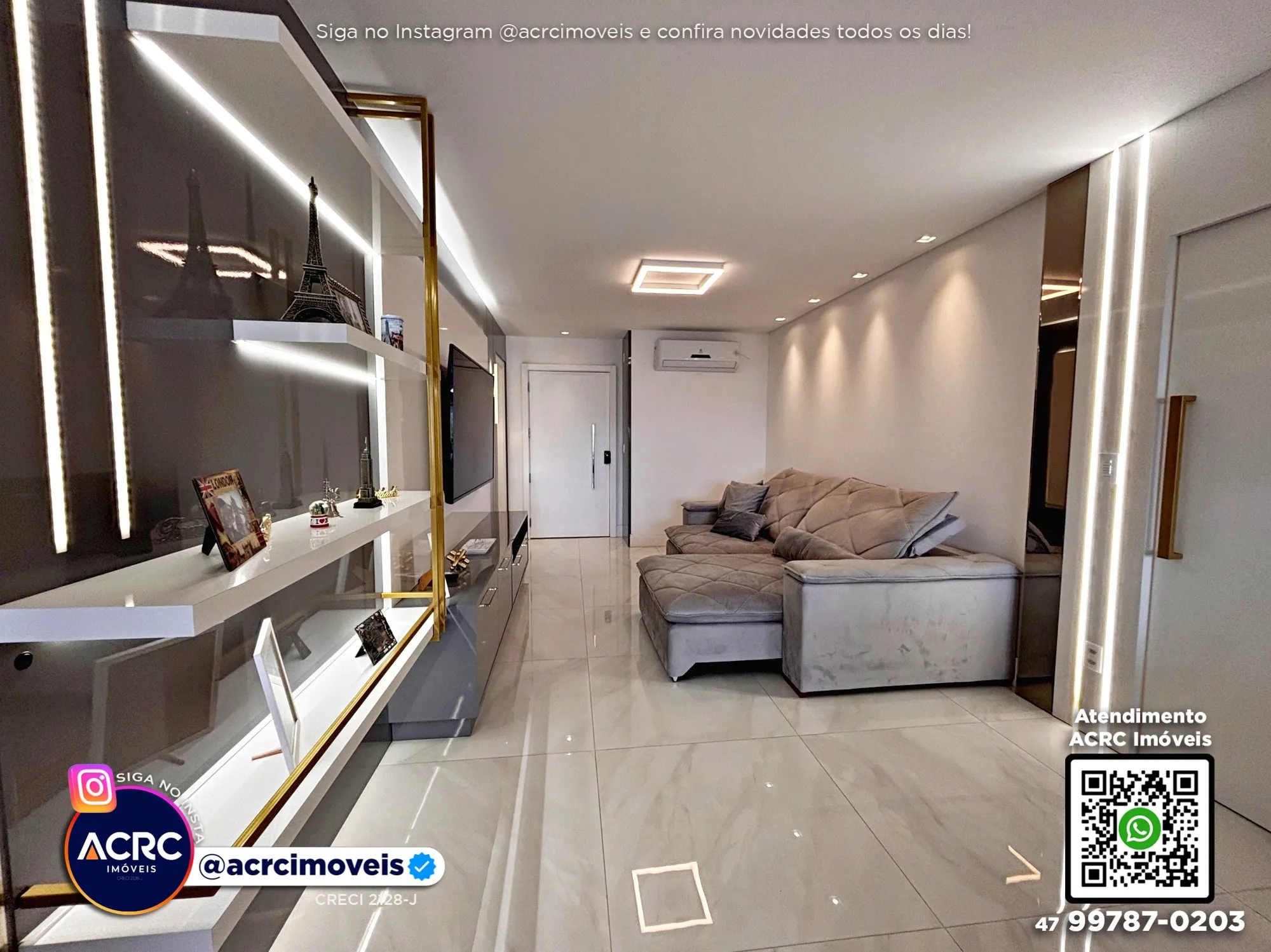 ACRC Imóveis - AP10053 - Apartamento a Venda no Bairro Itoupava Seca em Blumenau — foto 5