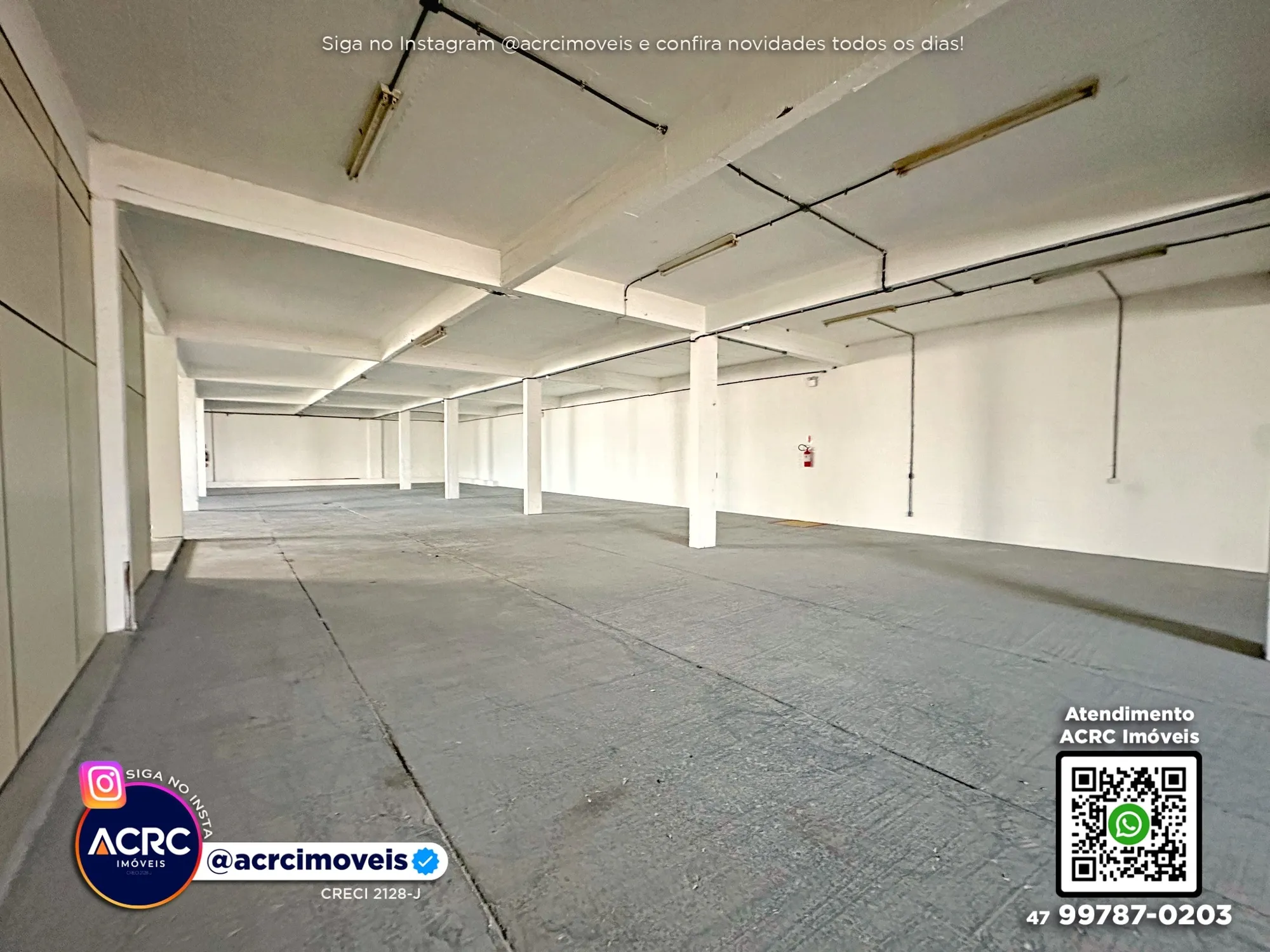 ACRC Imóveis - Galpão comercial para locação no Bairro Salto do Norte — foto 4