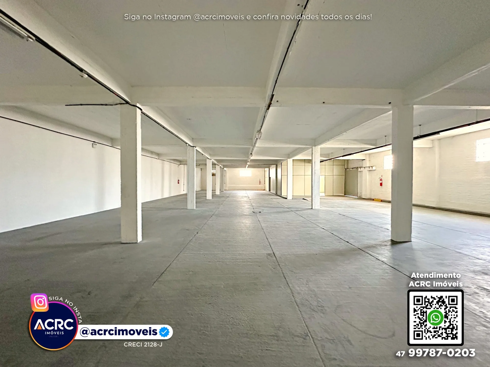 ACRC Imóveis - Galpão comercial para locação no Bairro Salto do Norte — foto 6