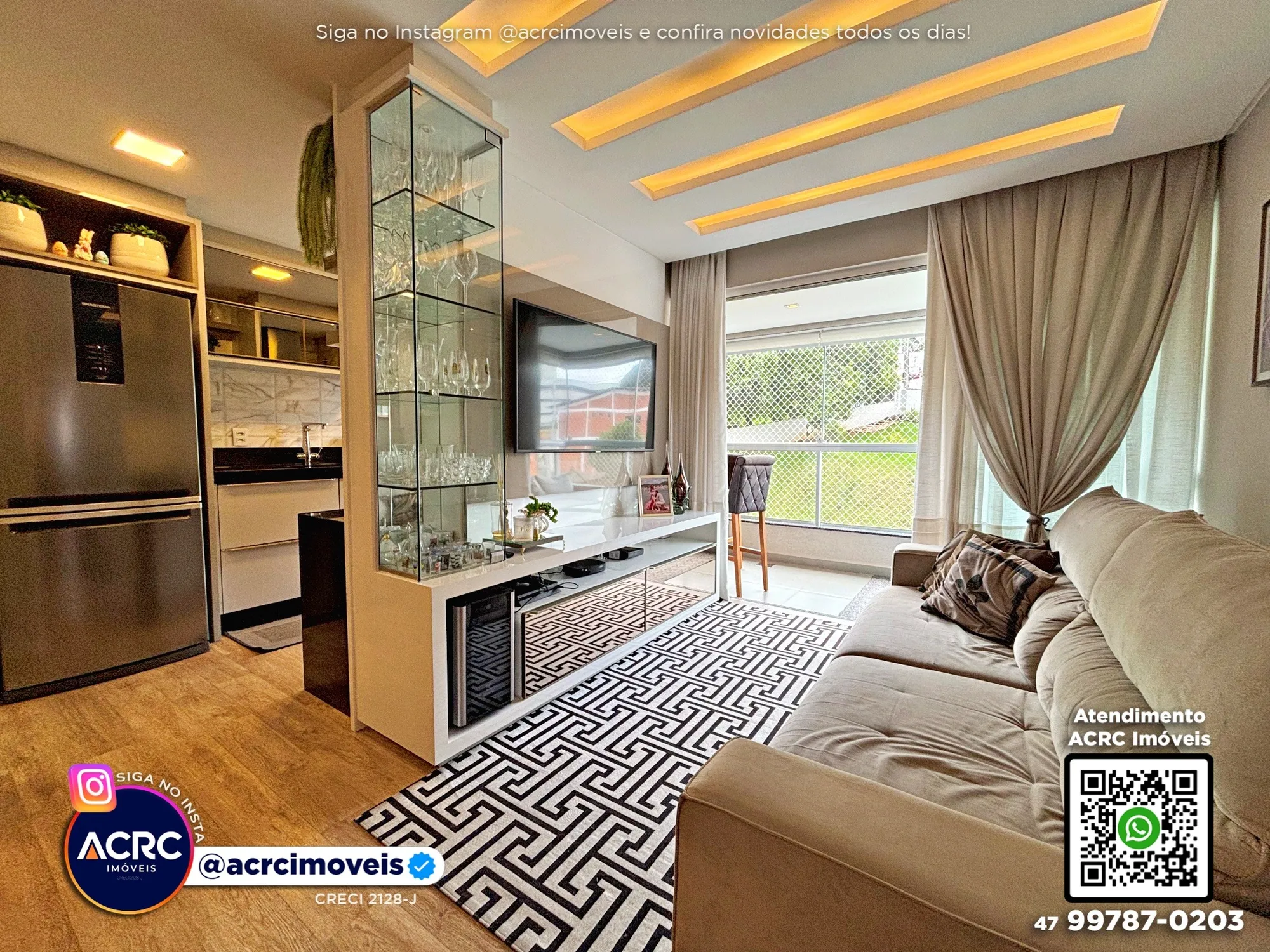 ACRC Imóveis - AP10052 - Apartamento a Venda no Bairro Fortaleza em Blumenau - foto 1