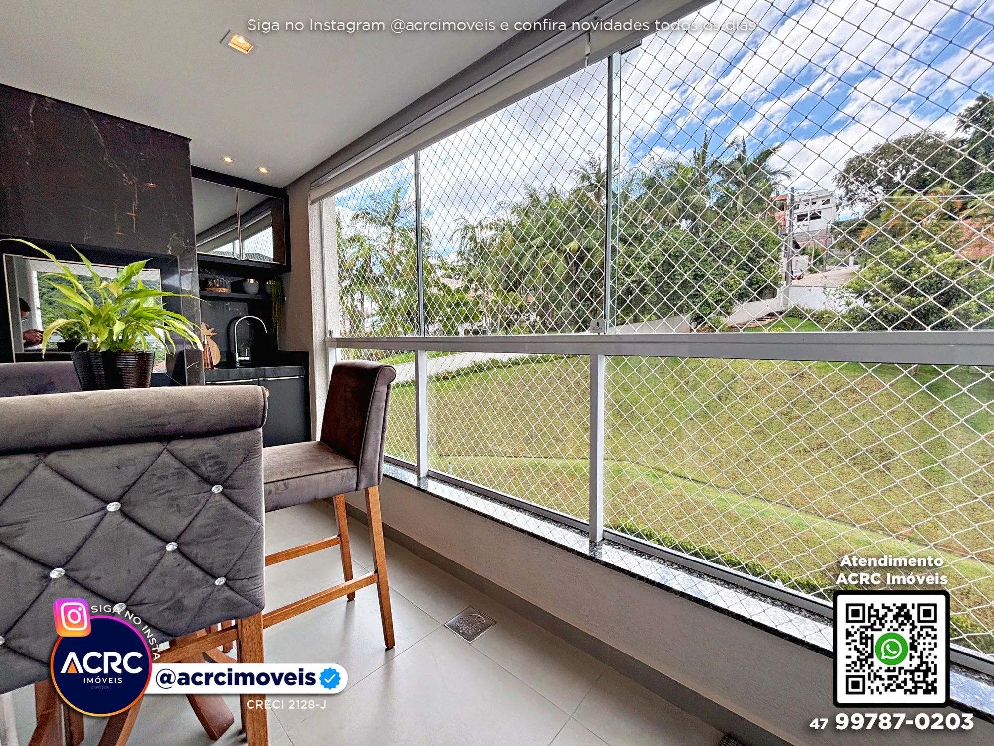 ACRC Imóveis - AP10052 - Apartamento a Venda no Bairro Fortaleza em Blumenau — foto 6