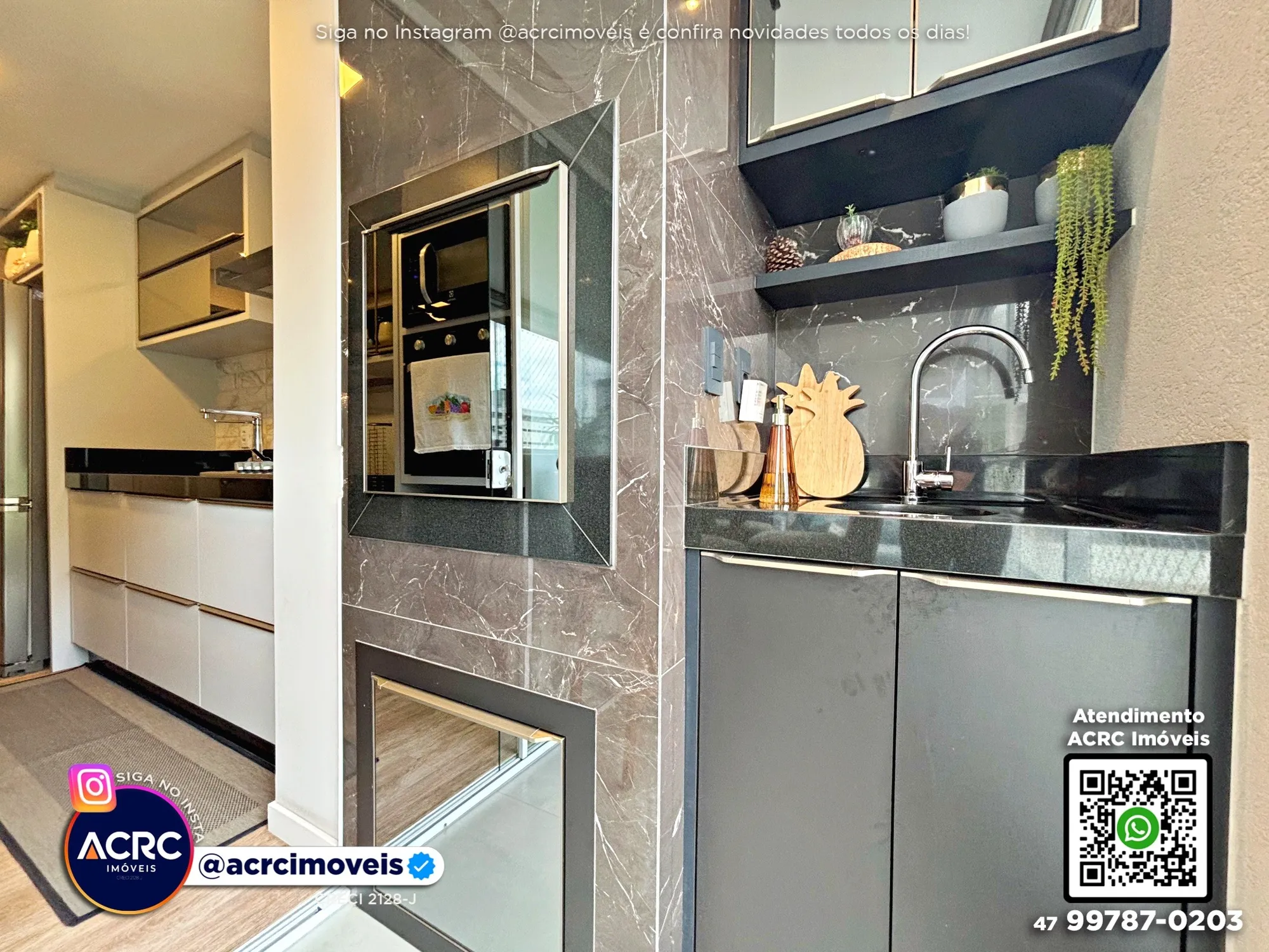 ACRC Imóveis - AP10052 - Apartamento a Venda no Bairro Fortaleza em Blumenau — foto 7
