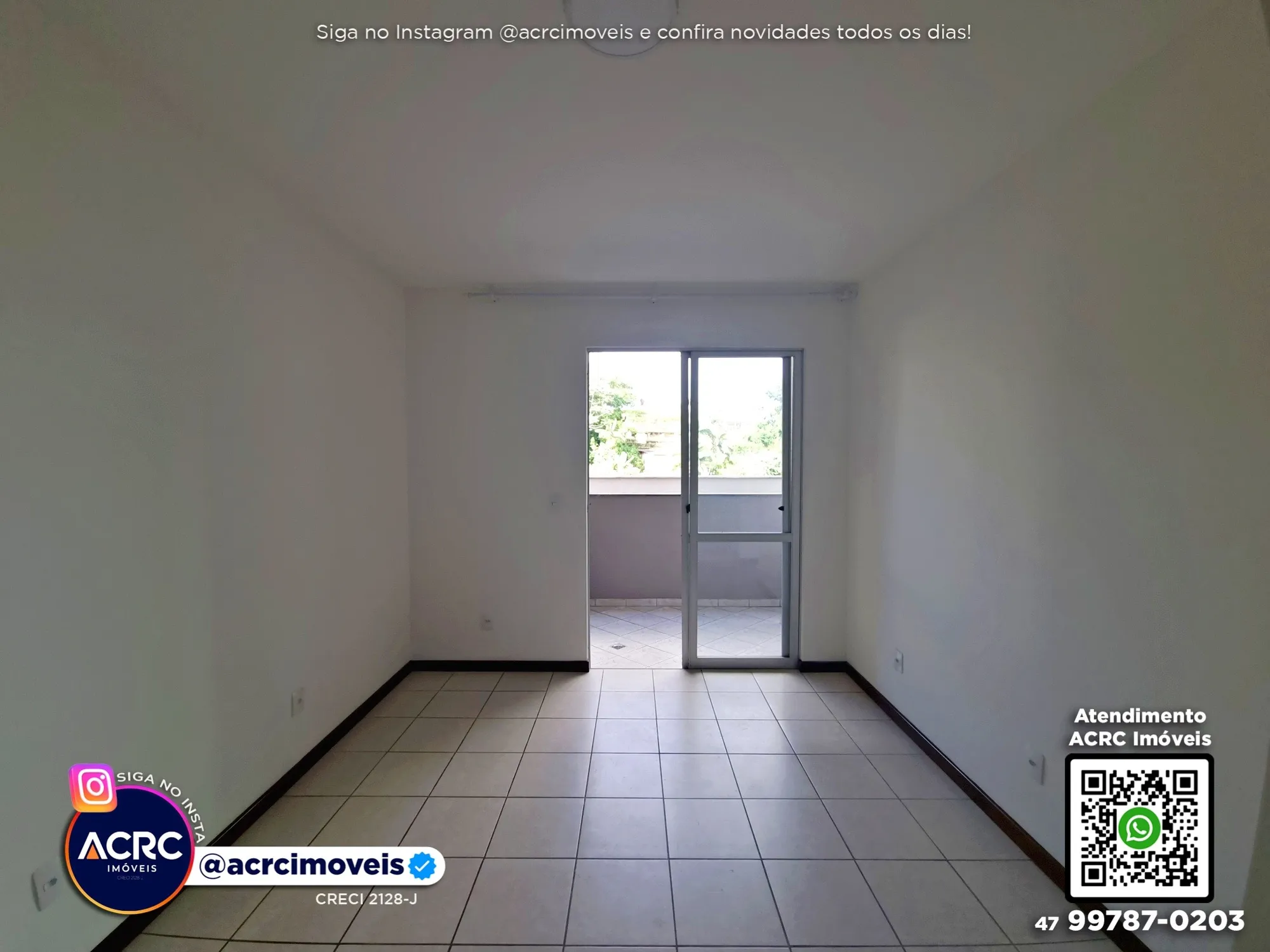 ACRC Imóveis - AP10050 - Apartamento para Locação no Bairro Vila Nova em Blumenau — foto 3