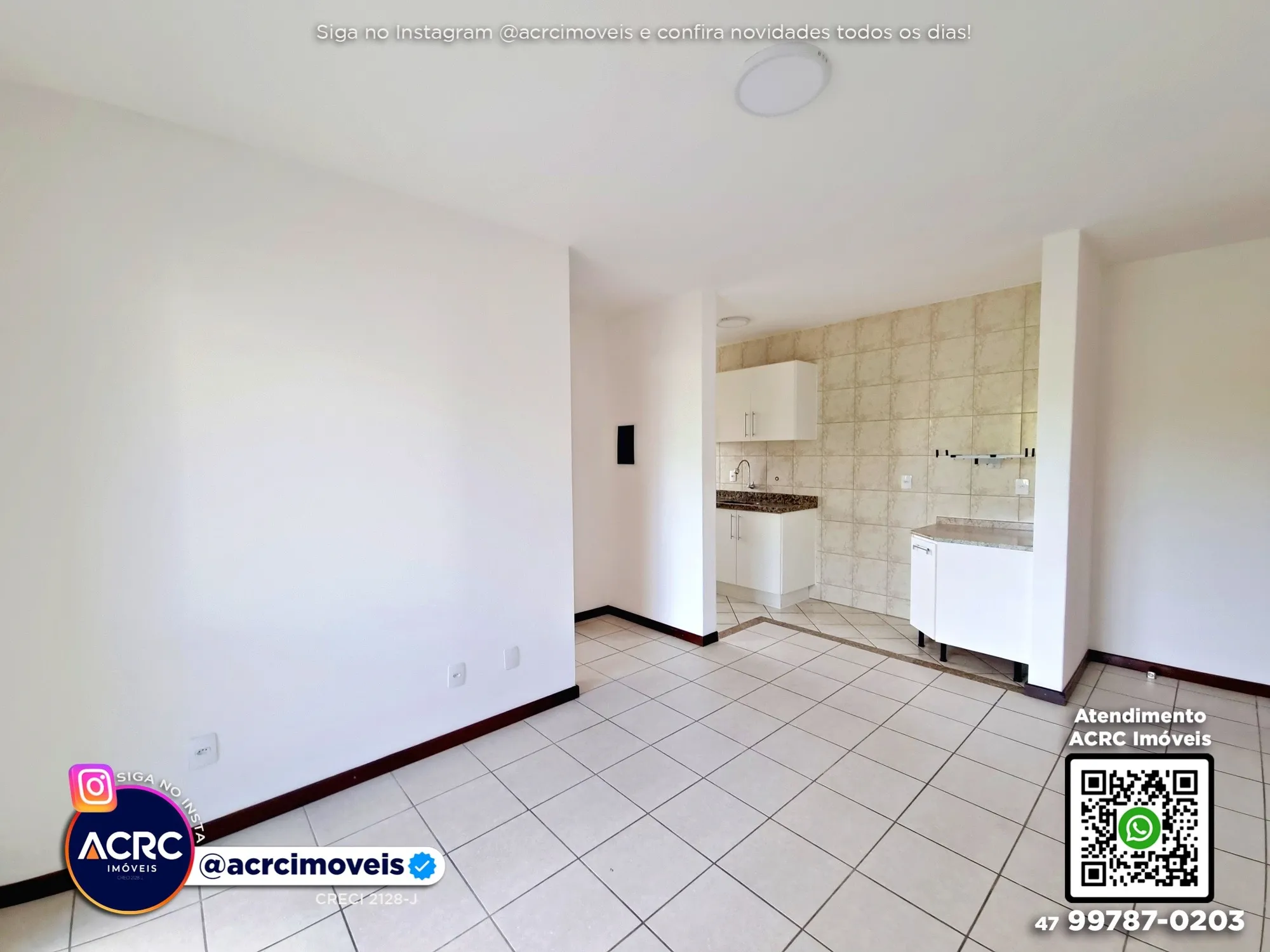ACRC Imóveis - AP10050 - Apartamento para Locação no Bairro Vila Nova em Blumenau — foto 5