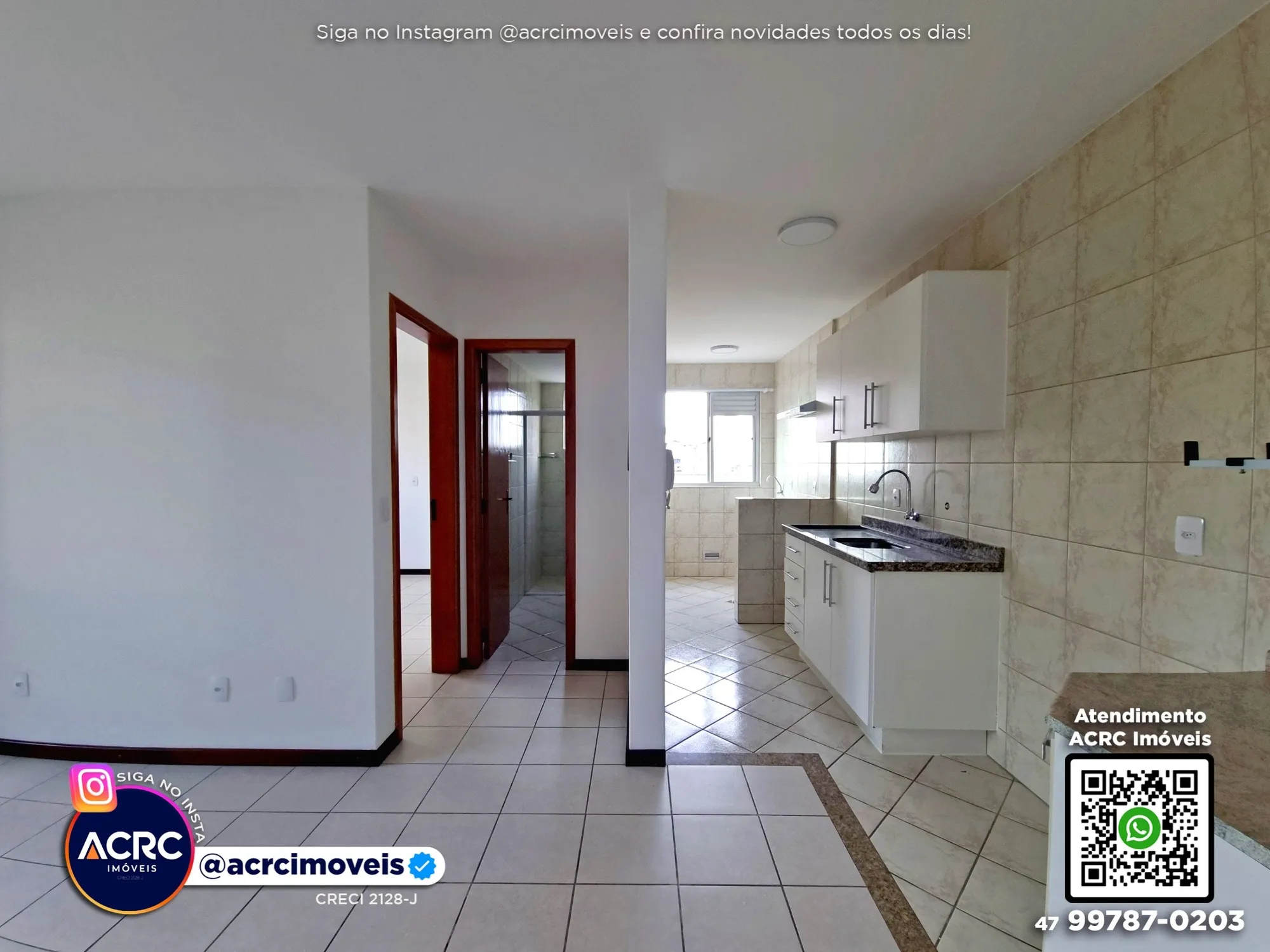 ACRC Imóveis - AP10050 - Apartamento para Locação no Bairro Vila Nova em Blumenau — foto 6