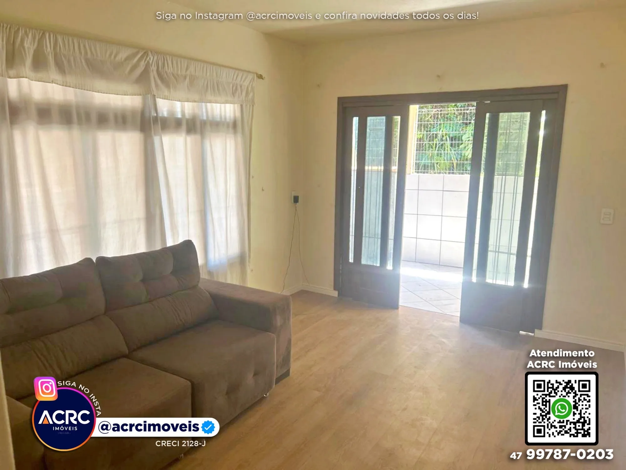 ACRC Imóveis - CA03695 - Casa para Locação no Bairro Passo Manso em Blumenau — foto 3