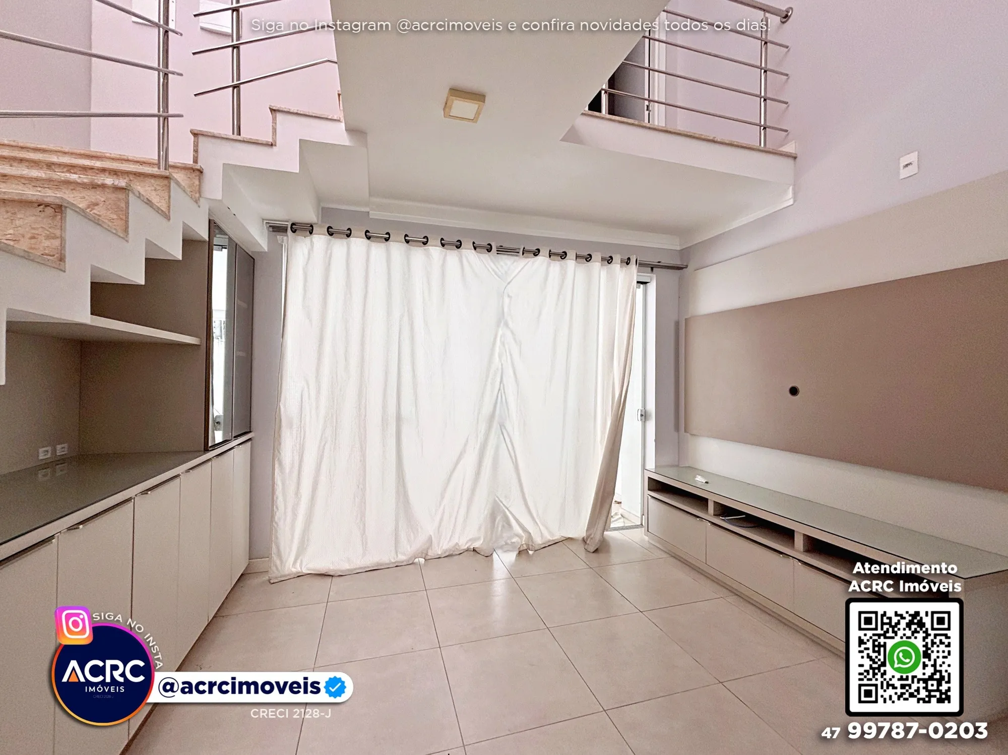 ACRC Imóveis - CA03694 - Sobrado a Venda no Bairro Fortaleza em Blumenau — foto 5