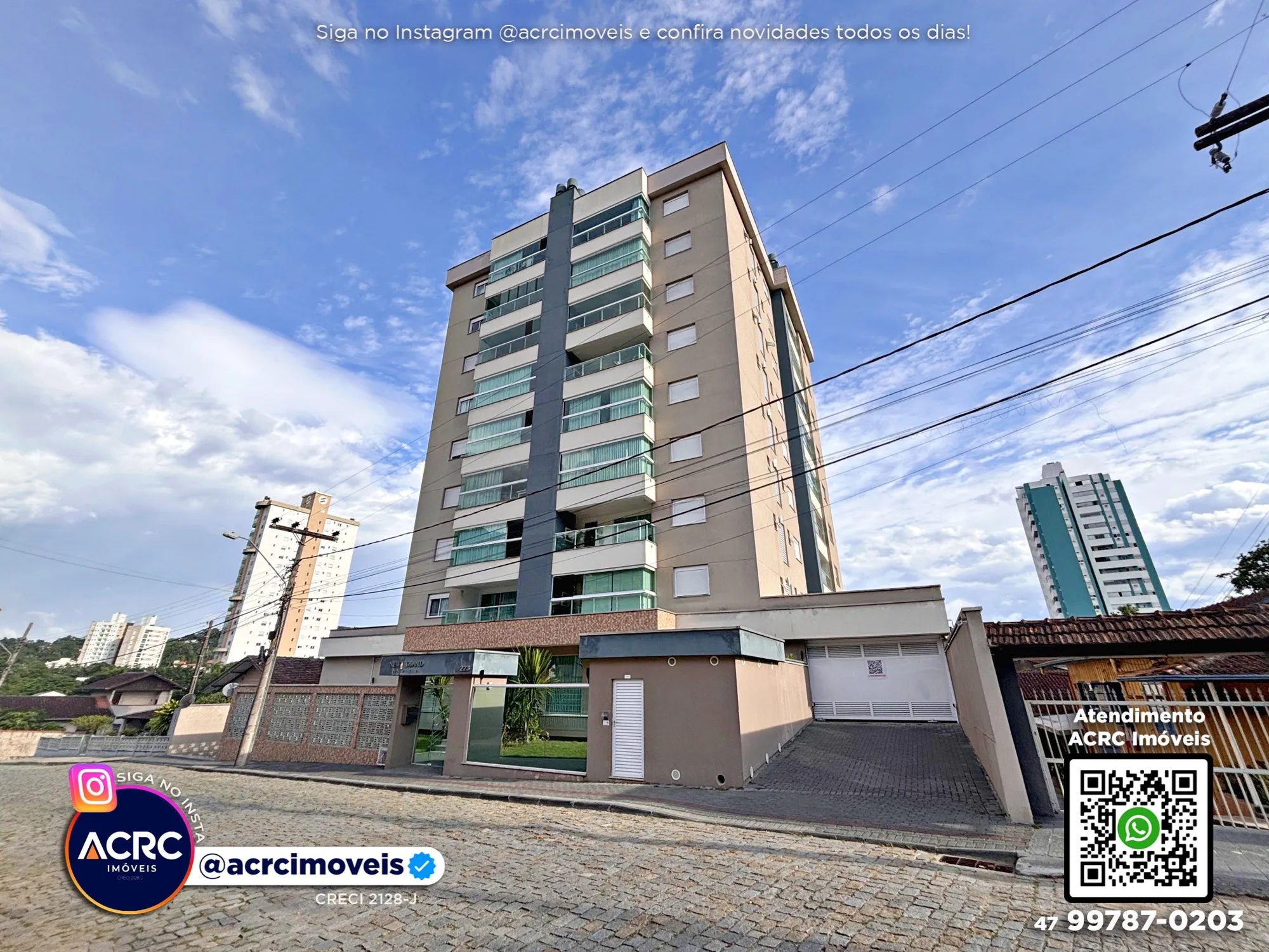 ACRC Imóveis - AP010034 - Apartamento a Venda no Bairro Escola Agrícola em Blumenau - foto 1