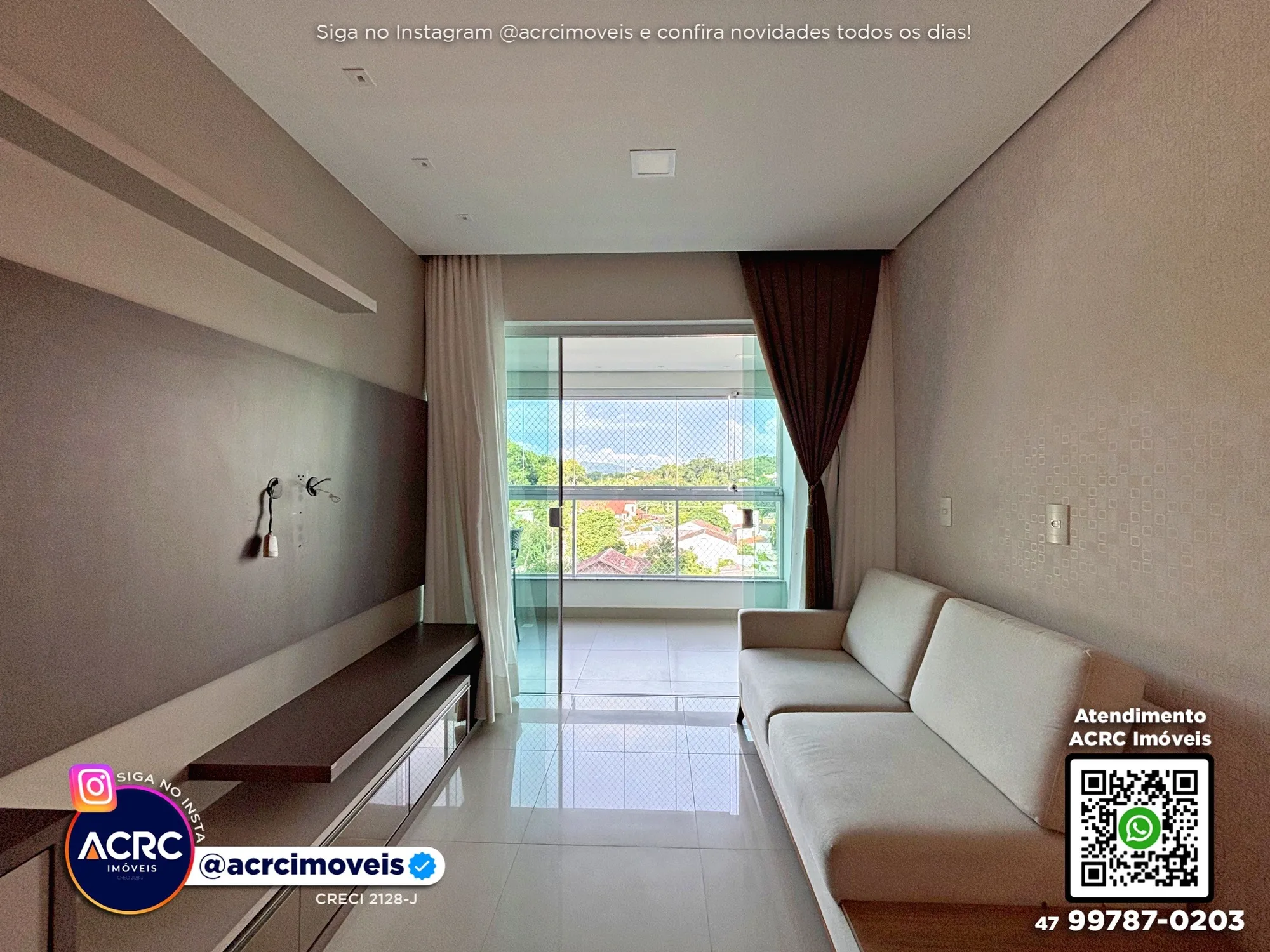 ACRC Imóveis - AP010034 - Apartamento a Venda no Bairro Escola Agrícola em Blumenau — foto 3