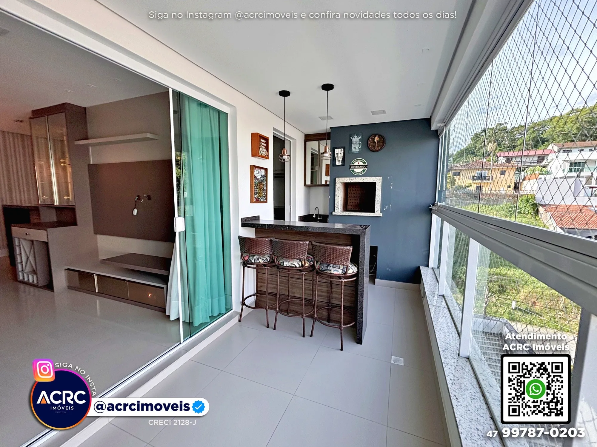 ACRC Imóveis - AP010034 - Apartamento a Venda no Bairro Escola Agrícola em Blumenau — foto 4