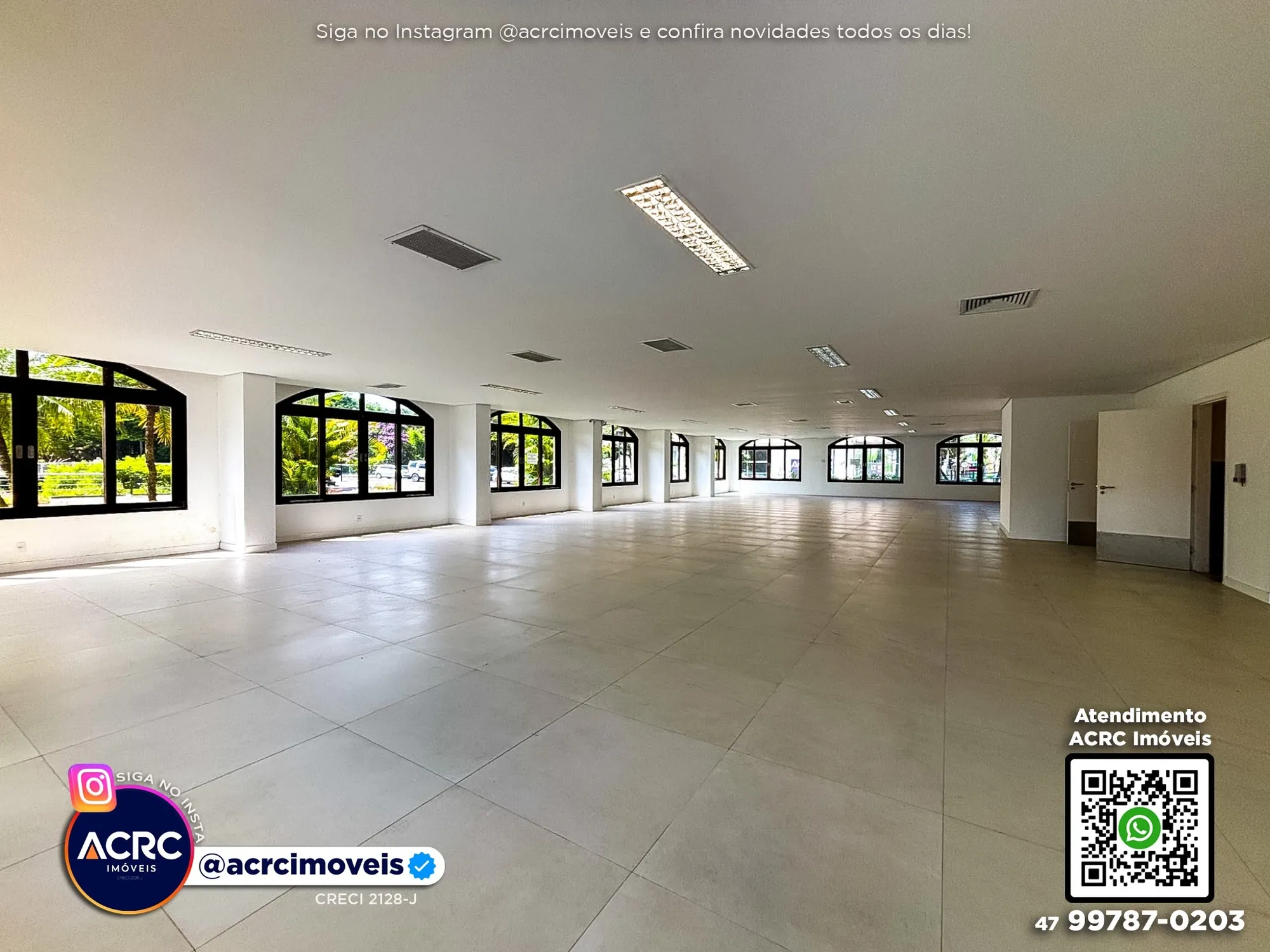 ACRC Imóveis - SA01367 - Sala Comercial para Locação no Bairro Centro em Blumenau — foto 7