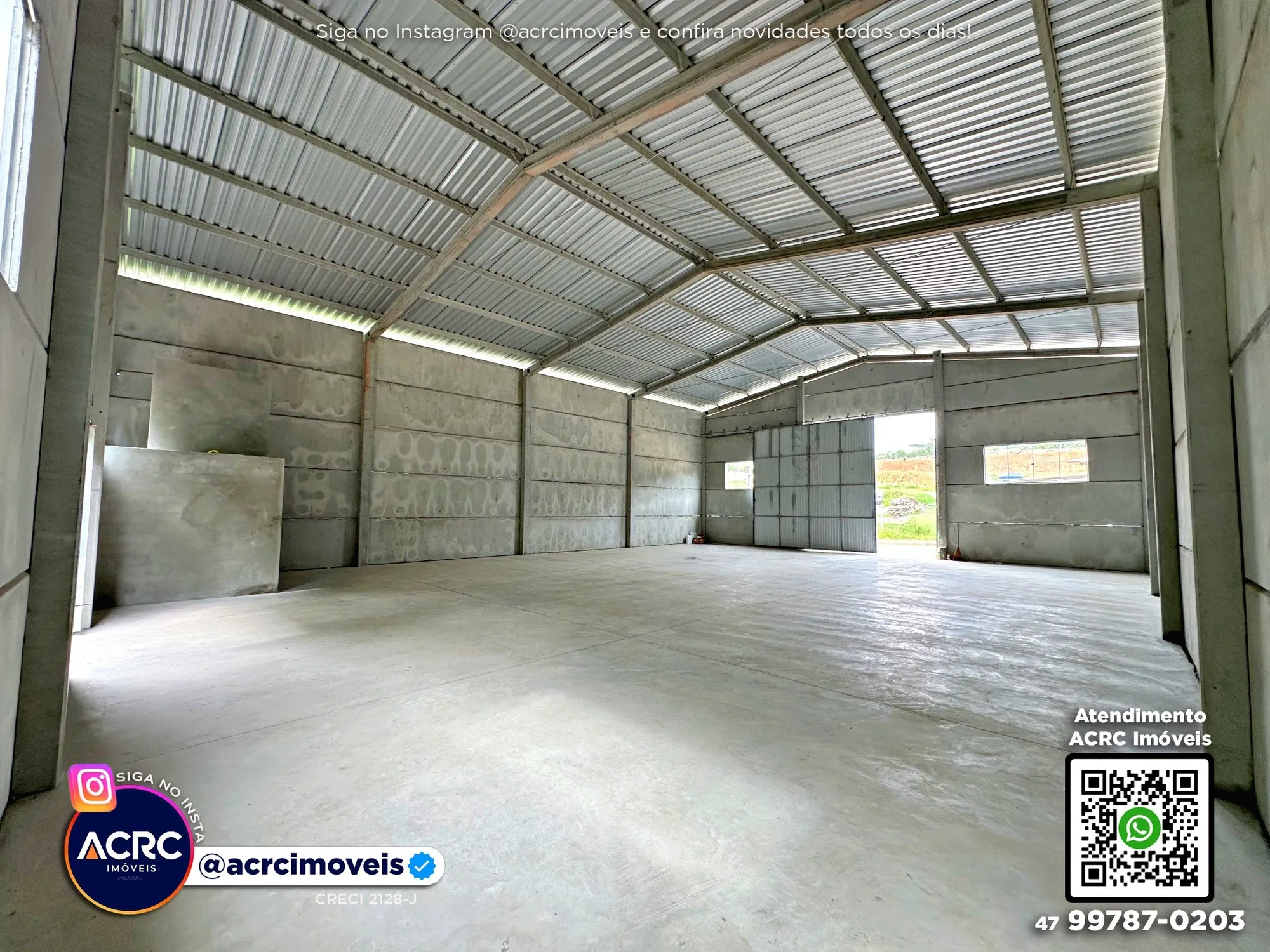 ACRC Imóveis - GL00421 - Galpão para Locação no Bairro Encano do Norte em Indaial — foto 5