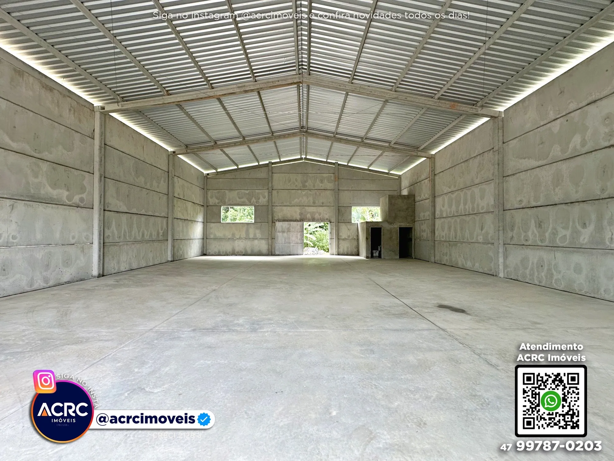 ACRC Imóveis - GL00421 - Galpão para Locação no Bairro Encano do Norte em Indaial — foto 6