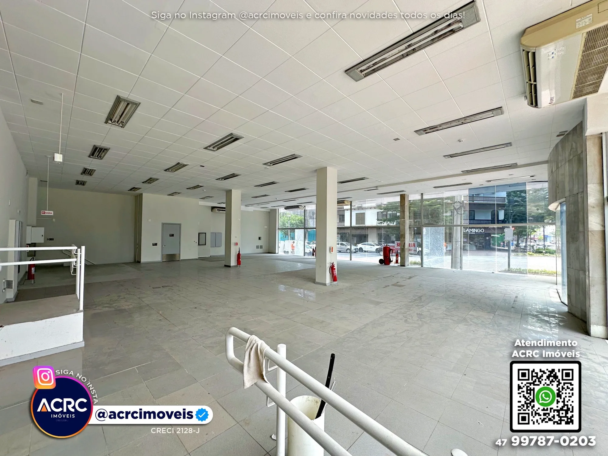 ACRC Imóveis - LJ00522 - Loja e sobre Loja para Locação no Centro de Blumenau — foto 4