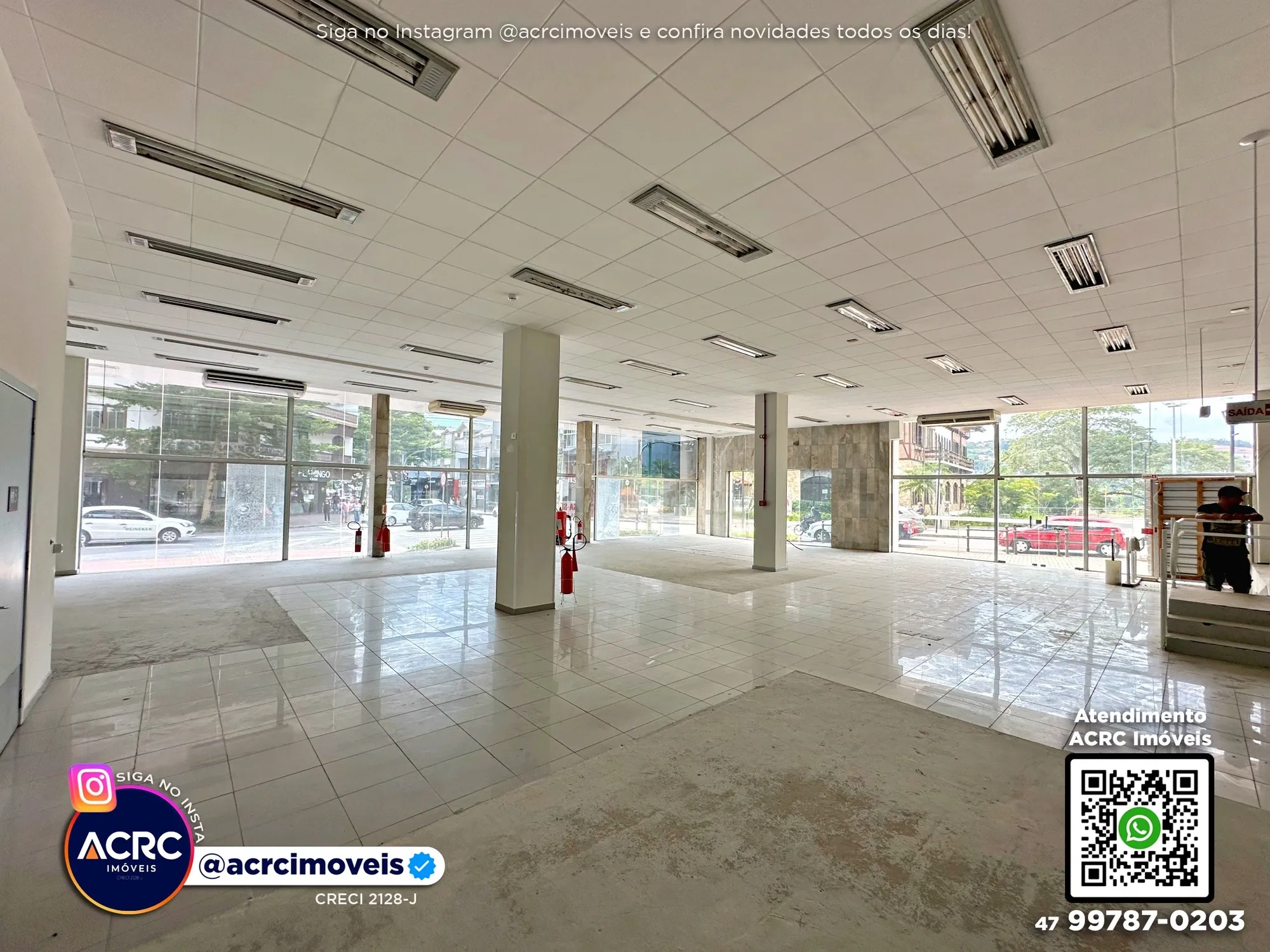 ACRC Imóveis - LJ00522 - Loja e sobre Loja para Locação no Centro de Blumenau — foto 7