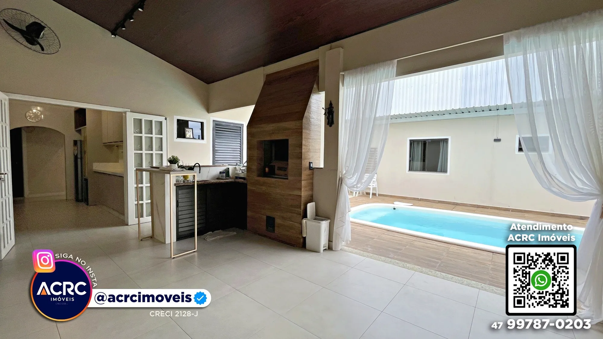 ACRC Imóveis - CA03686 - Casa para Locação no Bairro Salto em Blumenau — foto 2