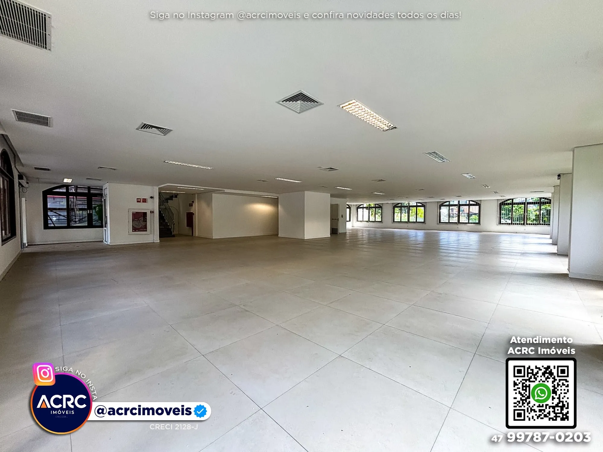 ACRC Imóveis - PD00153 - Prédio Comercial para Locação no Bairro Centro em Blumenau — foto 3