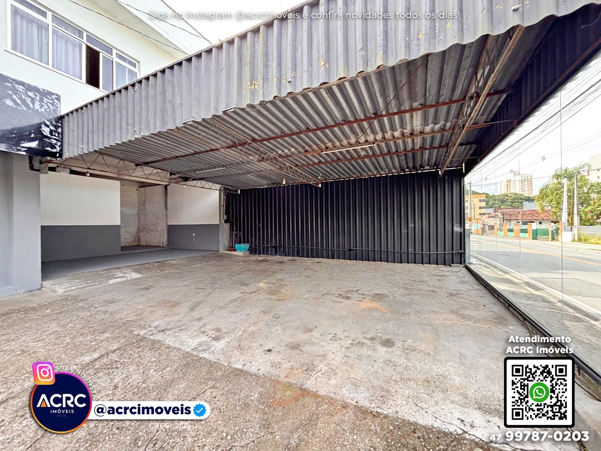 ACRC Imóveis - SA01365 - Loja Comercial para Locação no Bairro da Velha em Blumenau — foto 3