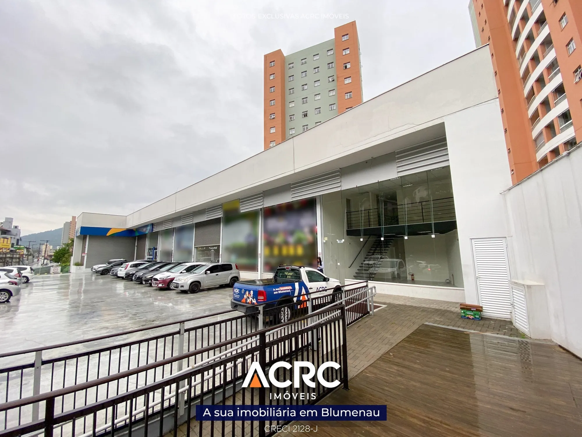 ACRC Imóveis - LJ00519 - Sala Comercial para Locação no Bairro Garcia em Blumenau - foto 1