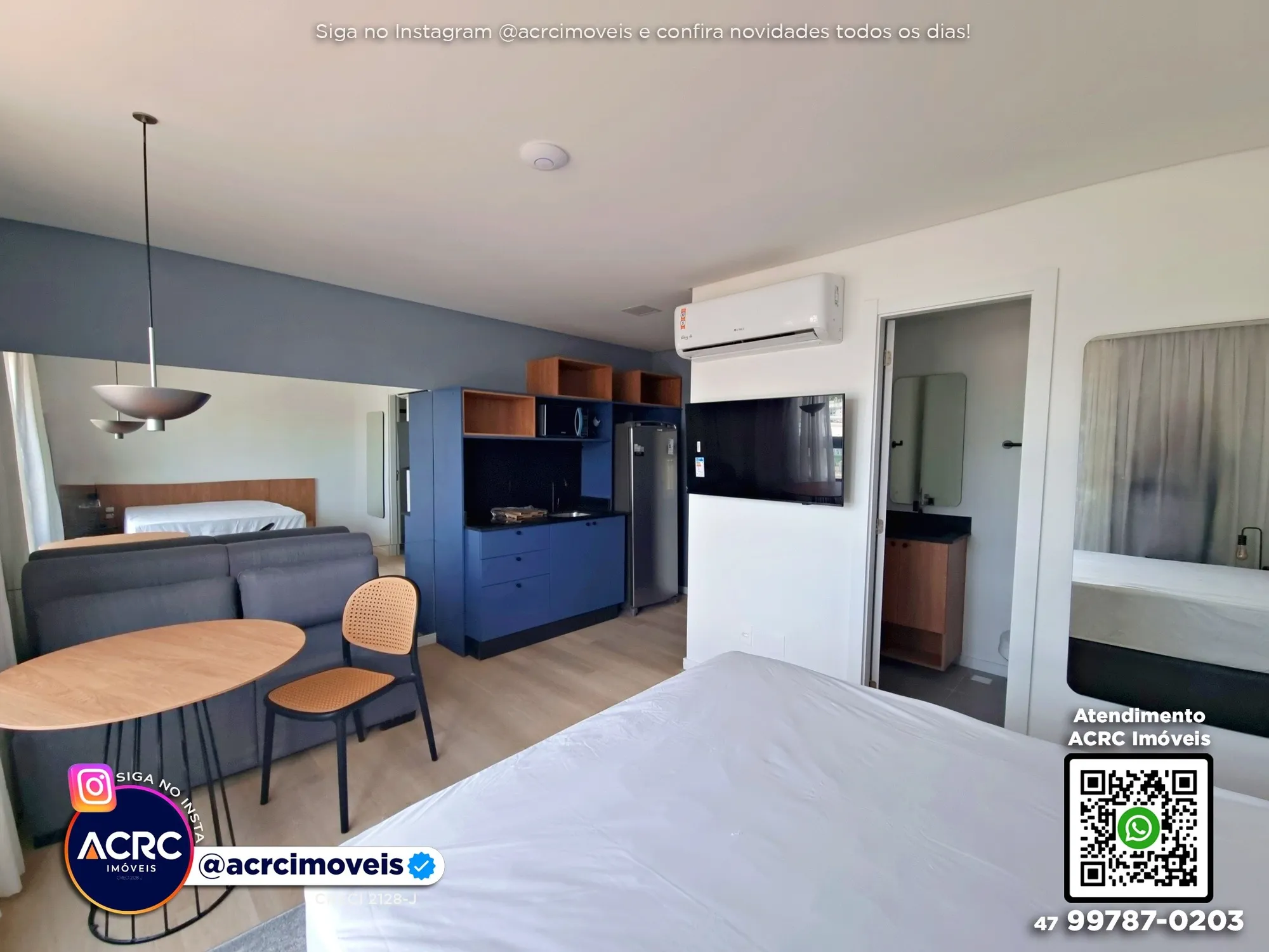 ACRC Imóveis - AP10016 - Loft de alto padrão a Venda no Bairro Velha em Blumenau - foto 1