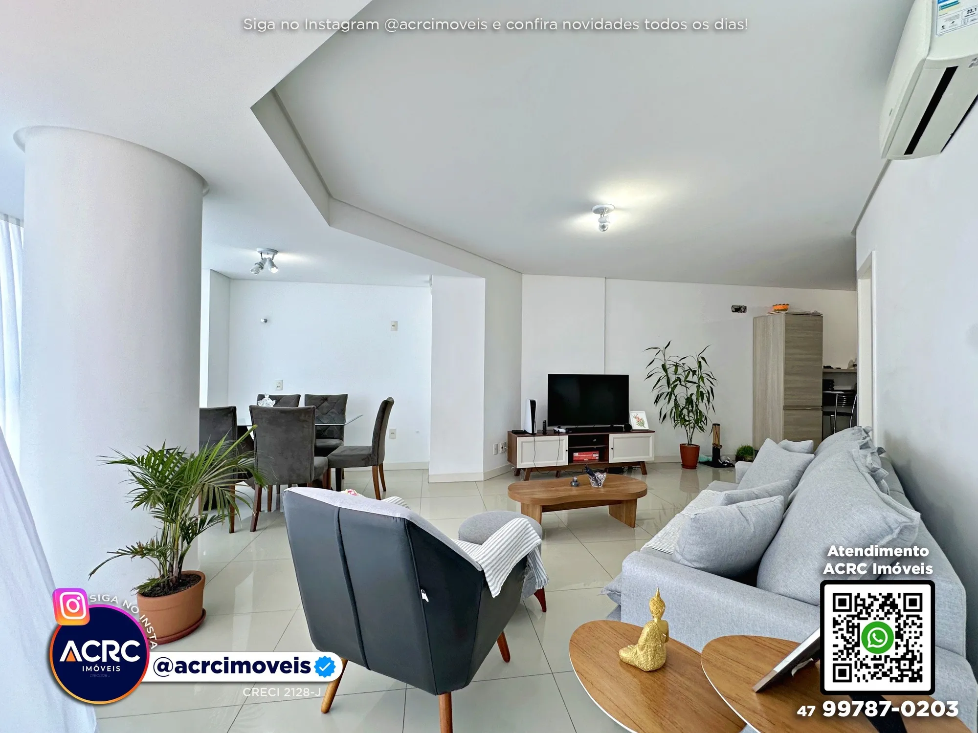ACRC Imóveis - AP10014 - Apartamento a Venda no Bairro Itoupava Seca em Blumenau — foto 4