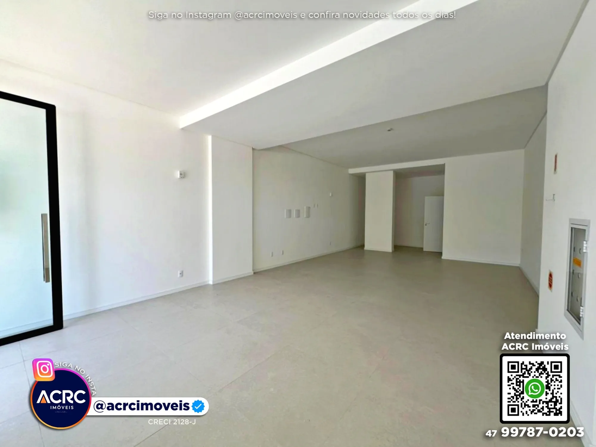 ACRC Imóveis - LJ00516 - Sala comercial para Locação no Bairro da Velha em Blumenau - foto 1