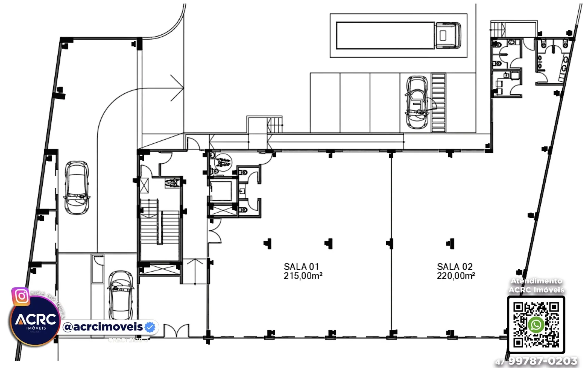 ACRC Imóveis - LJ00515 - Loja para Locação no Bairro Garcia em Blumenau — foto 7