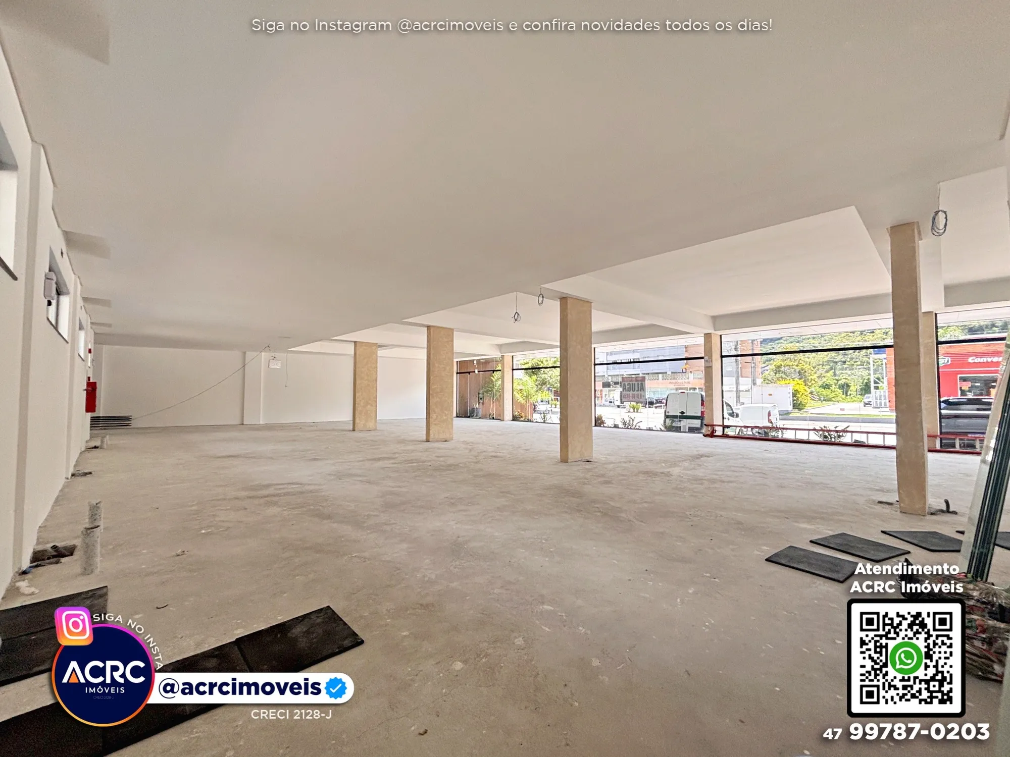 ACRC Imóveis - LJ00514 - Loja para Locação no Bairro Garcia em Blumenau — foto 3