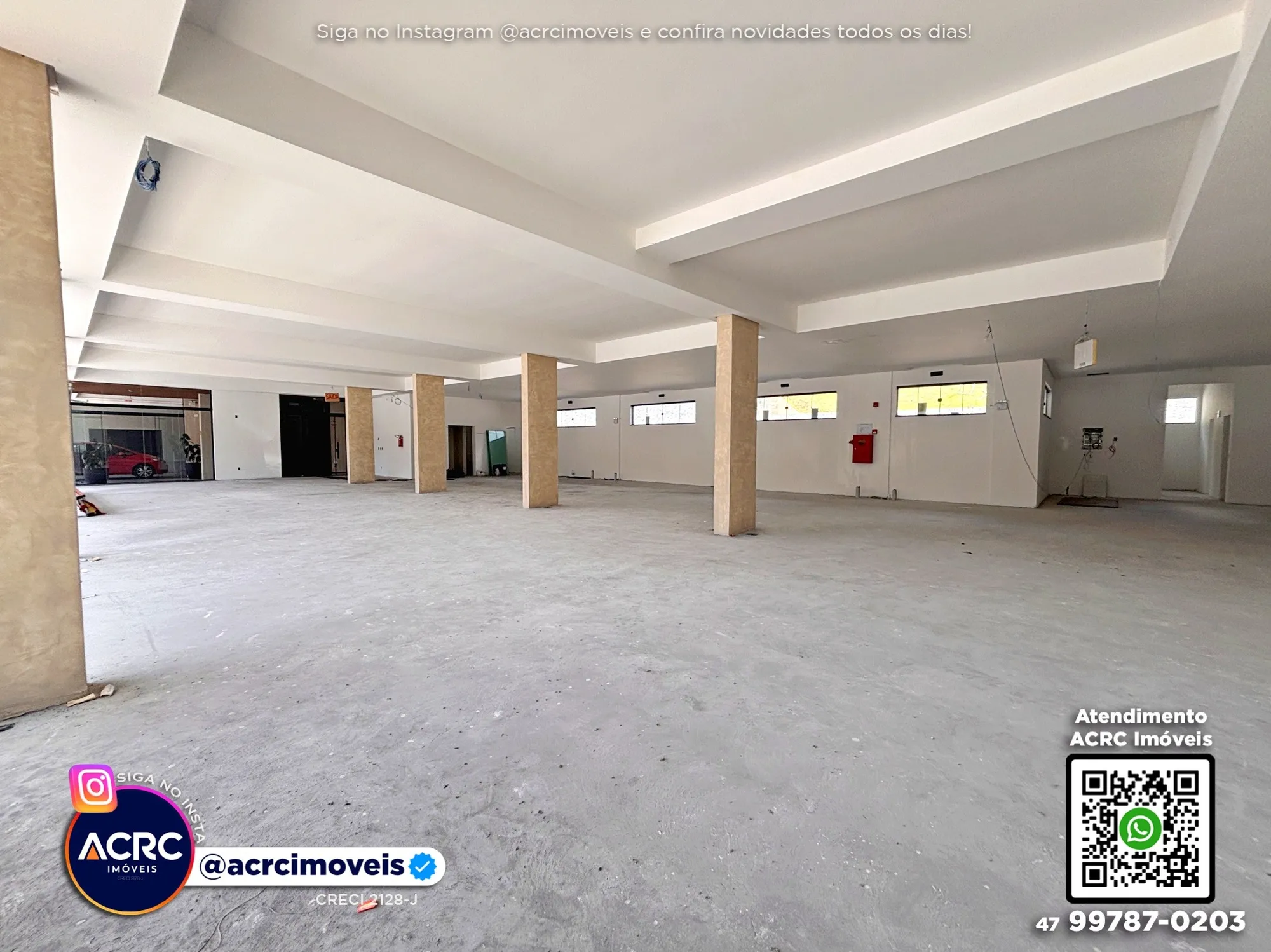 ACRC Imóveis - LJ00513 - Loja para Locação no Bairro Garcia em Blumenau — foto 2