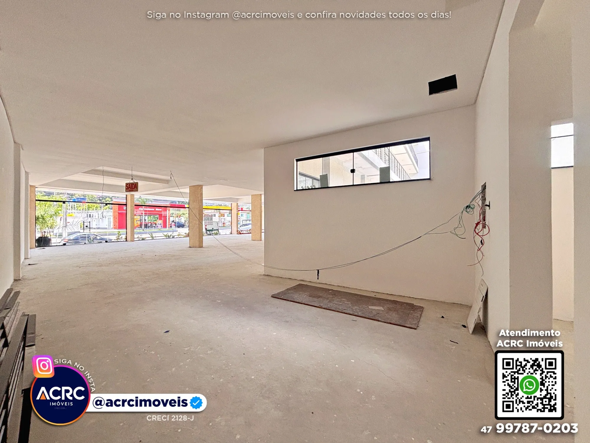 ACRC Imóveis - LJ00513 - Loja para Locação no Bairro Garcia em Blumenau — foto 4
