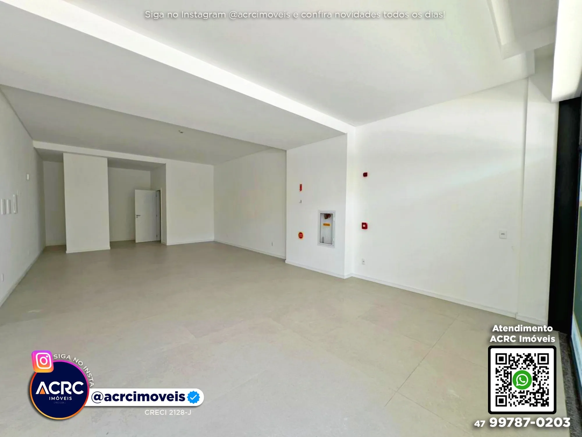 ACRC Imóveis - SA01356 - Sala comercial para Locação no Bairro da Velha em Blumenau — foto 3