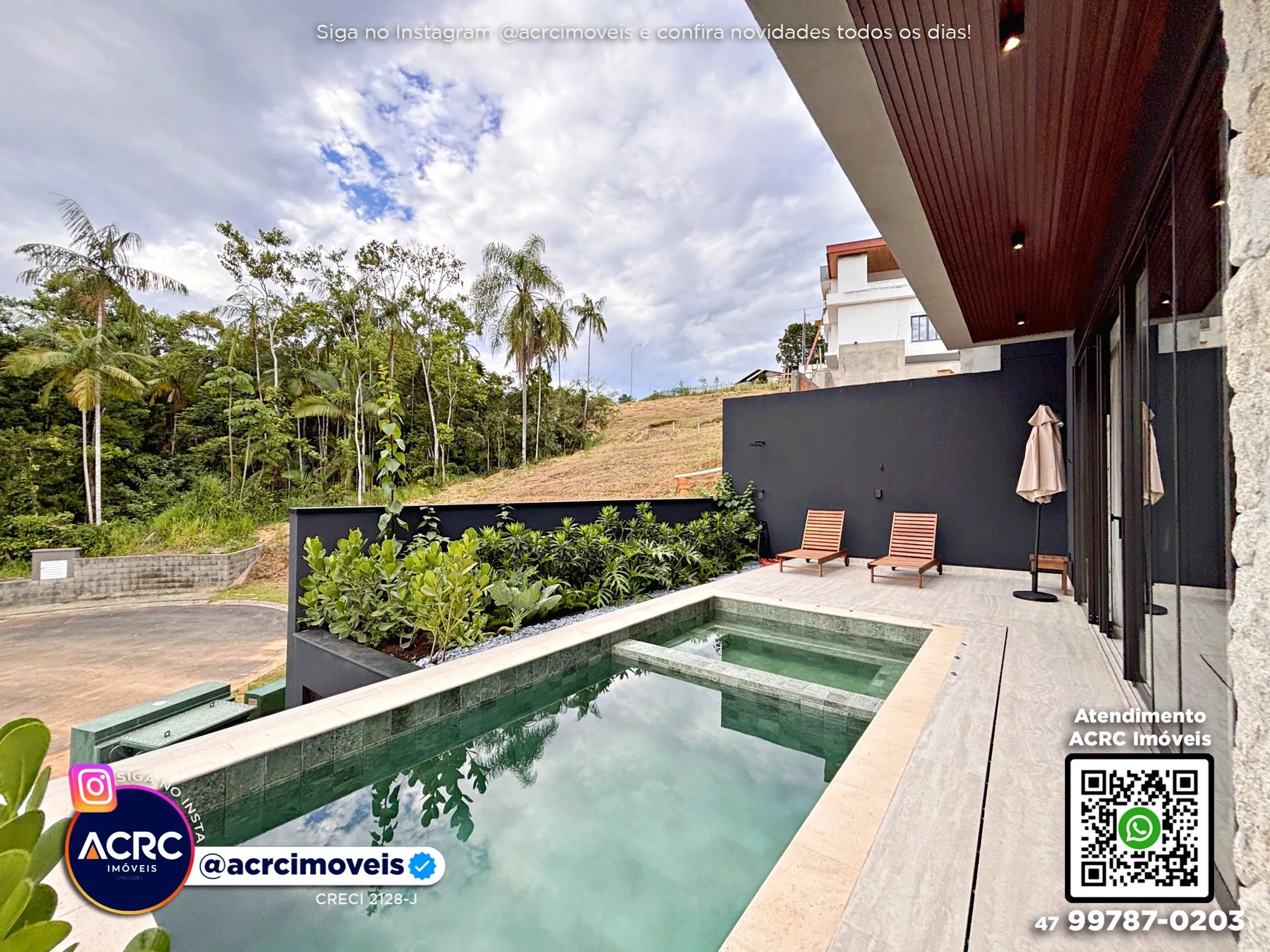 ACRC Imóveis - CA03681 - Casa a Venda no Condomínio High Park em Blumenau — foto 2