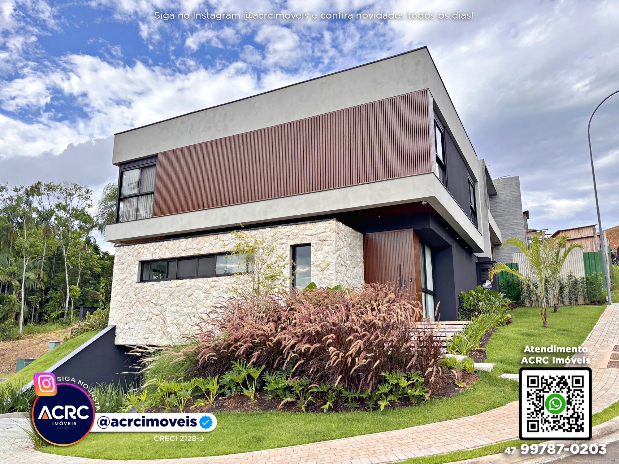 ACRC Imóveis - CA03681 - Casa a Venda no Condomínio High Park em Blumenau — foto 3