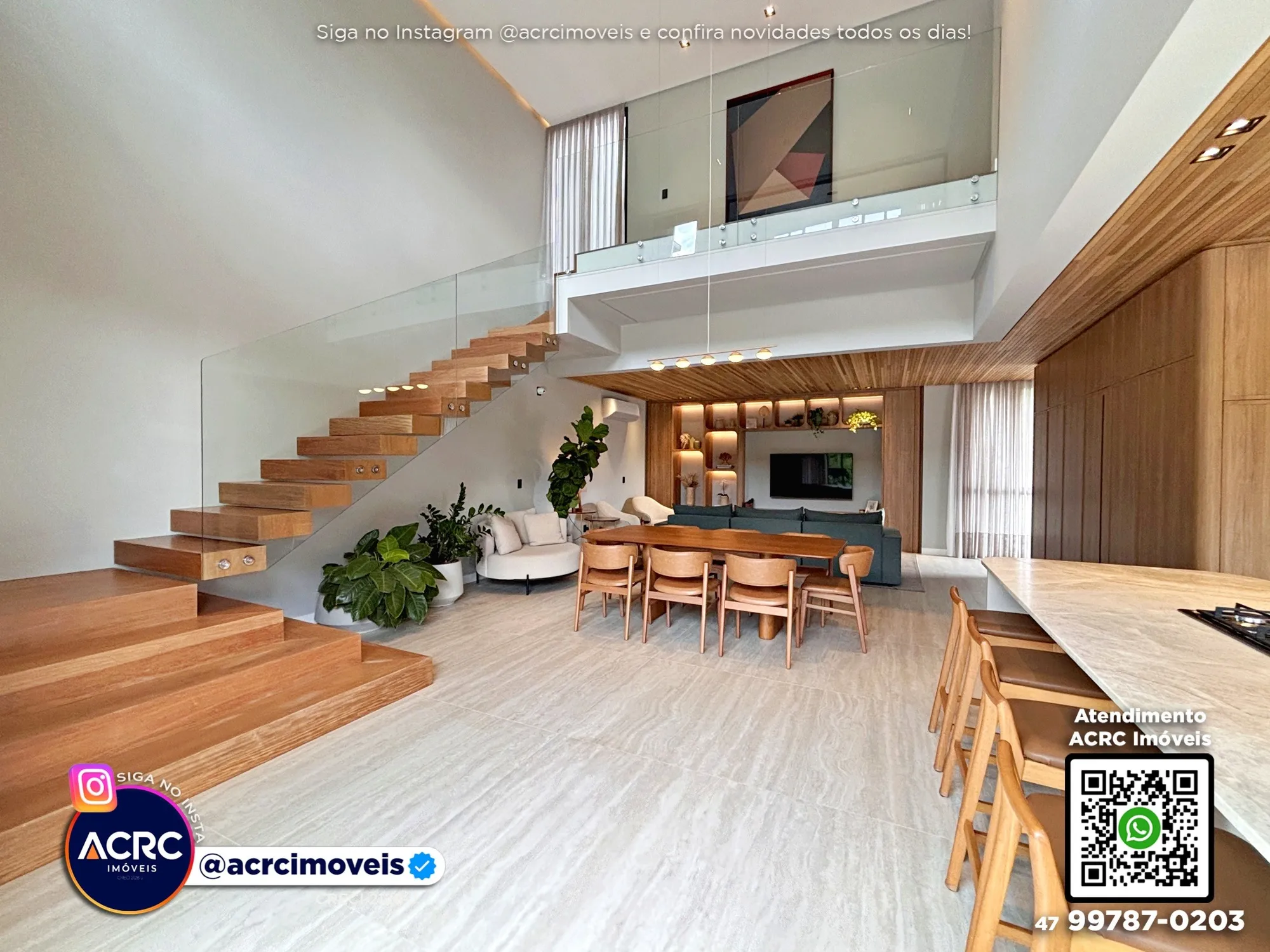 ACRC Imóveis - CA03681 - Casa a Venda no Condomínio High Park em Blumenau — foto 4