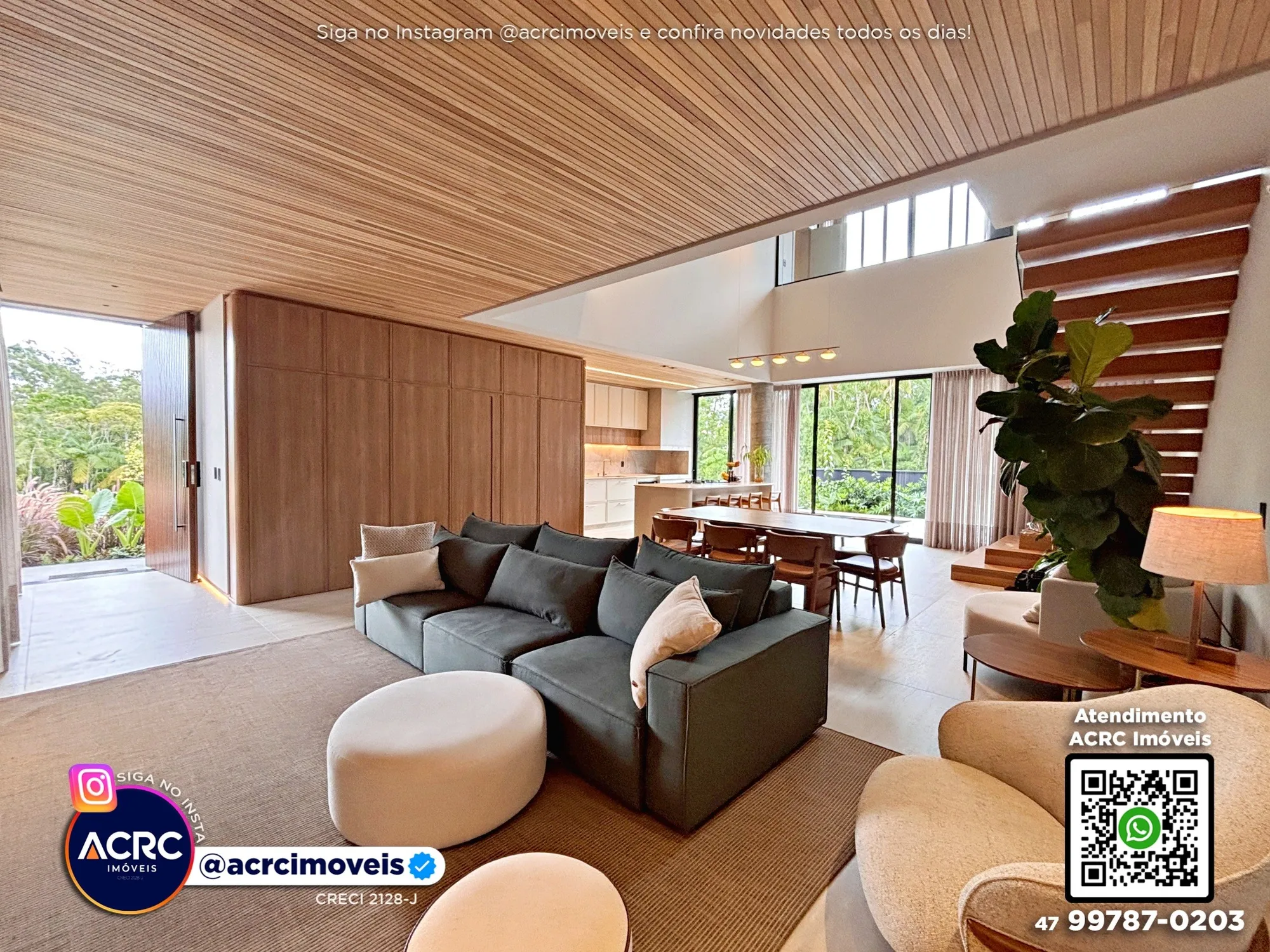 ACRC Imóveis - CA03681 - Casa a Venda no Condomínio High Park em Blumenau — foto 6